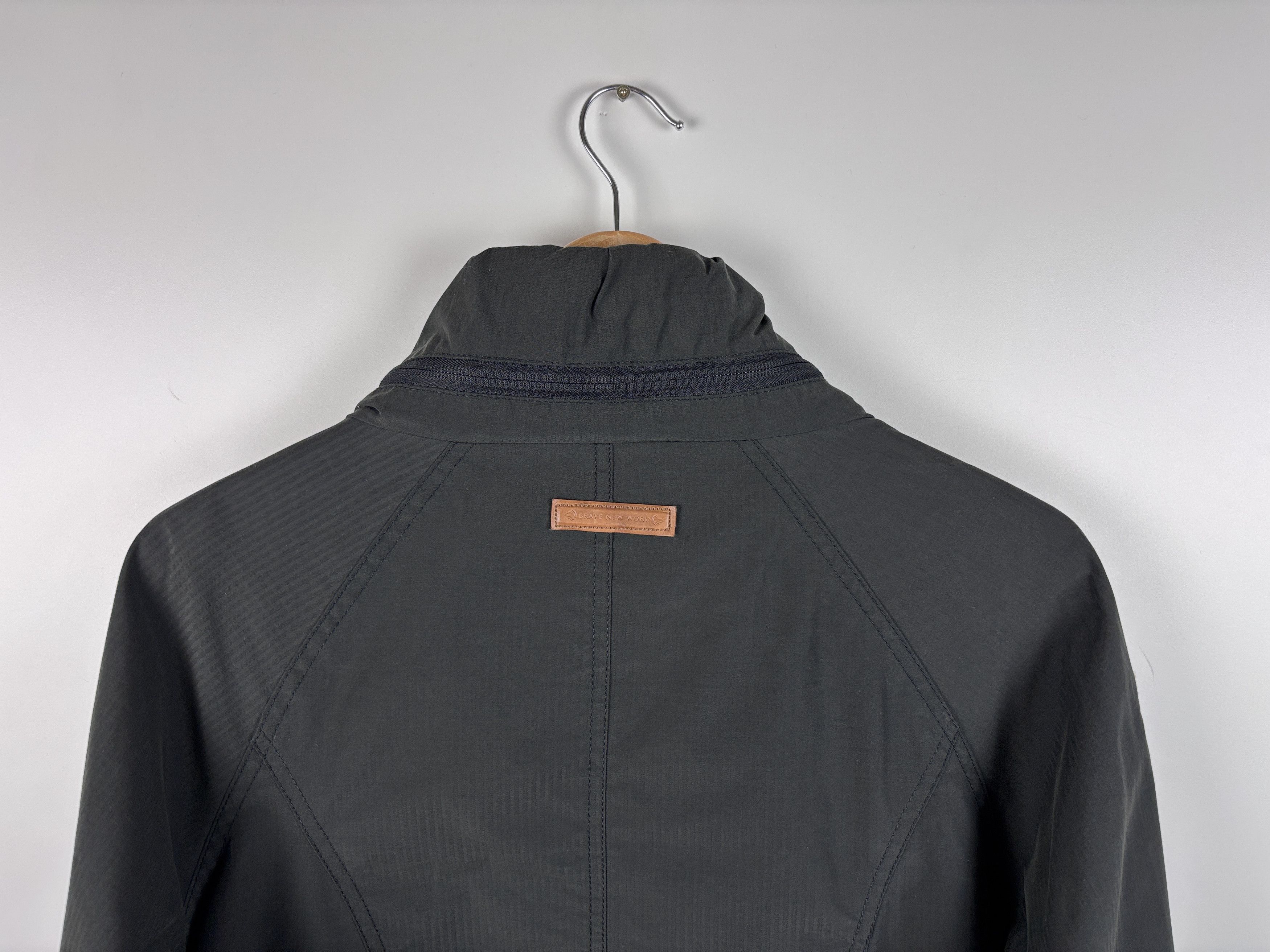 Naketano Womens Naketano Jacket Cotton Blend Gray Size XL Size XL / US 12-14 / IT 48-50 - 5 Thumbnail