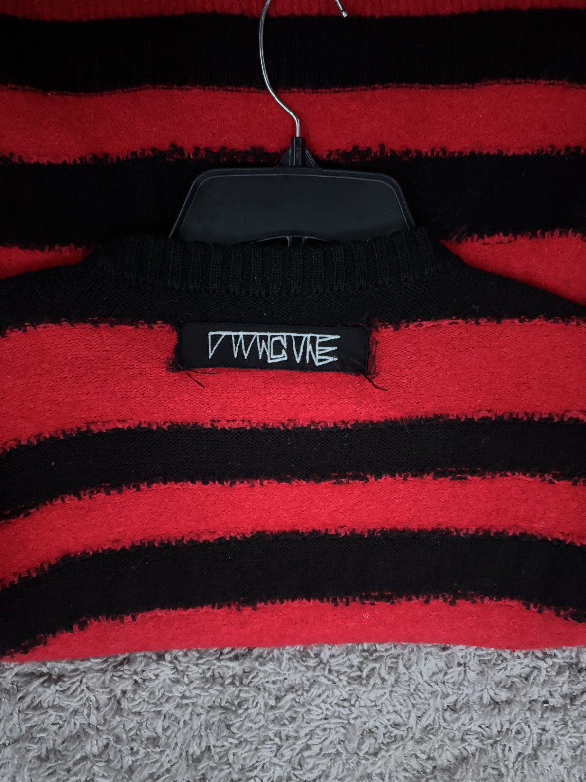 Diesel red and black stripped diesel sweater Size US S / EU 44-46 / 1 - 4 Thumbnail