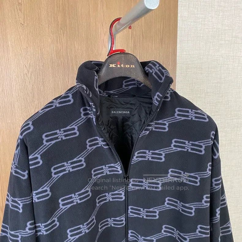 Balenciaga Balenciaga All-over Fleece Filling Cotton Jacket Size XXS / US 00 / IT 34 - 3 Thumbnail
