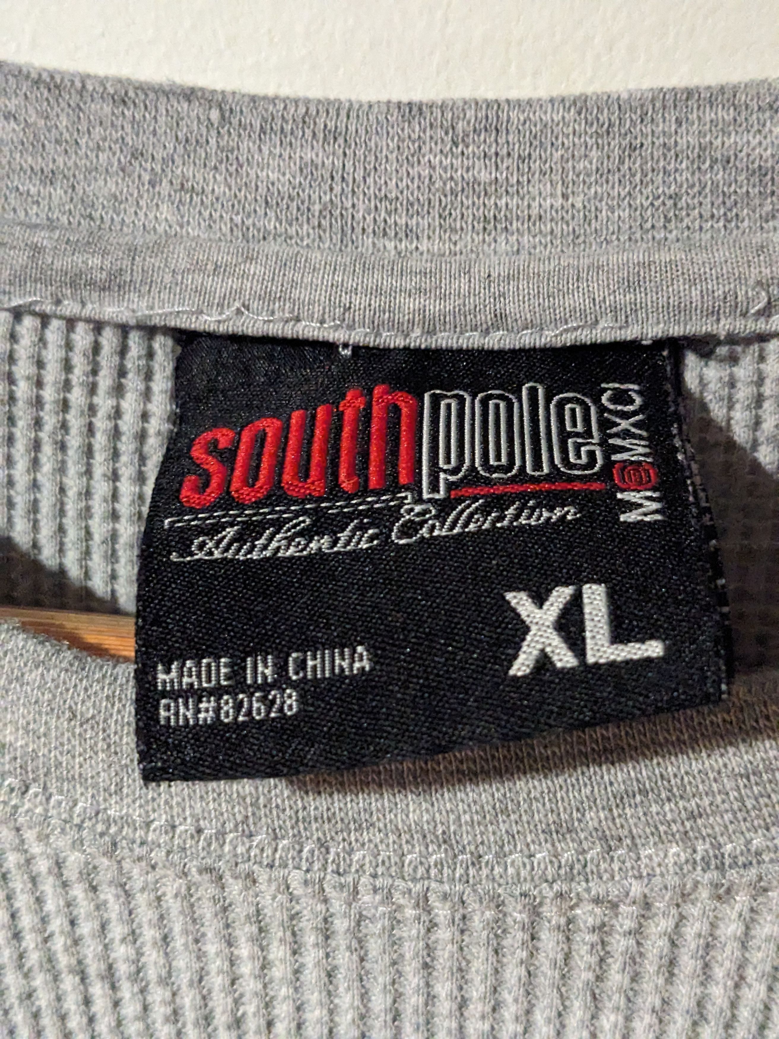 Southpole × Vintage Vintage Y2K South Pole Small Logo Thermal Long-Sleeve Size US XL / EU 56 / 4 - 3 Thumbnail