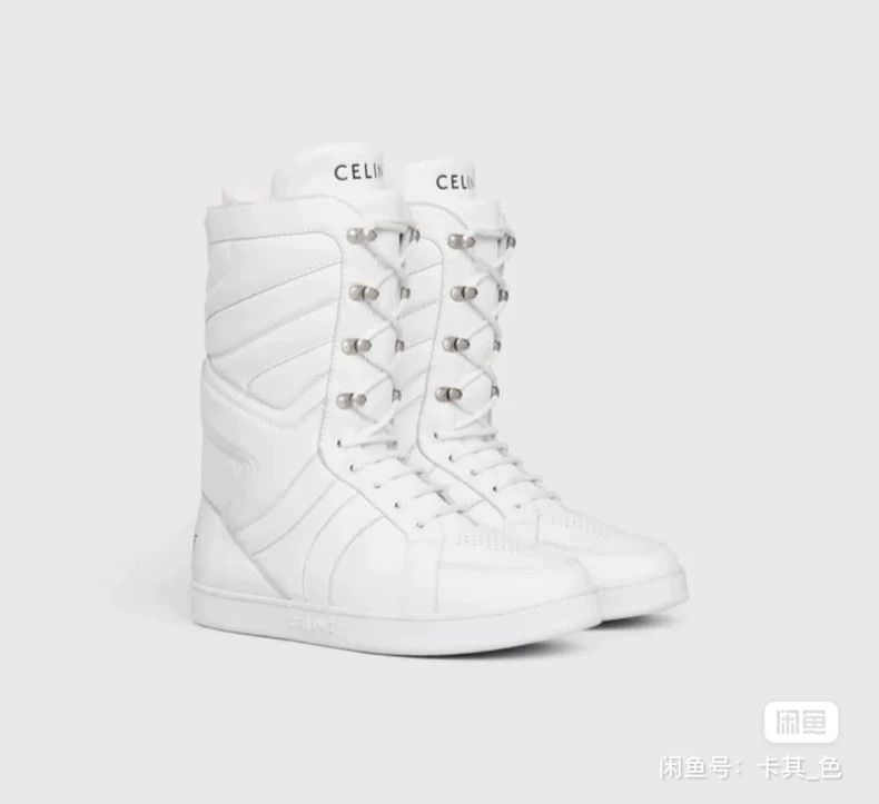 Celine Celine 21fw show lace-up boots Size US 7 / EU 40 - 7 Thumbnail