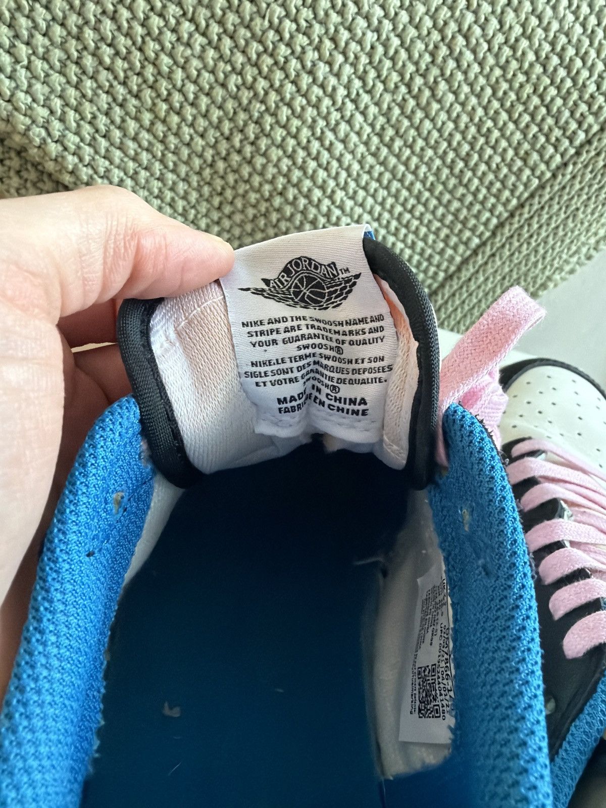 Nike × Travis Scott Fragment Design X Travis Scottx Air Jordan 1 Retro Low Size US 8.5 / EU 41-42 - 16 Thumbnail