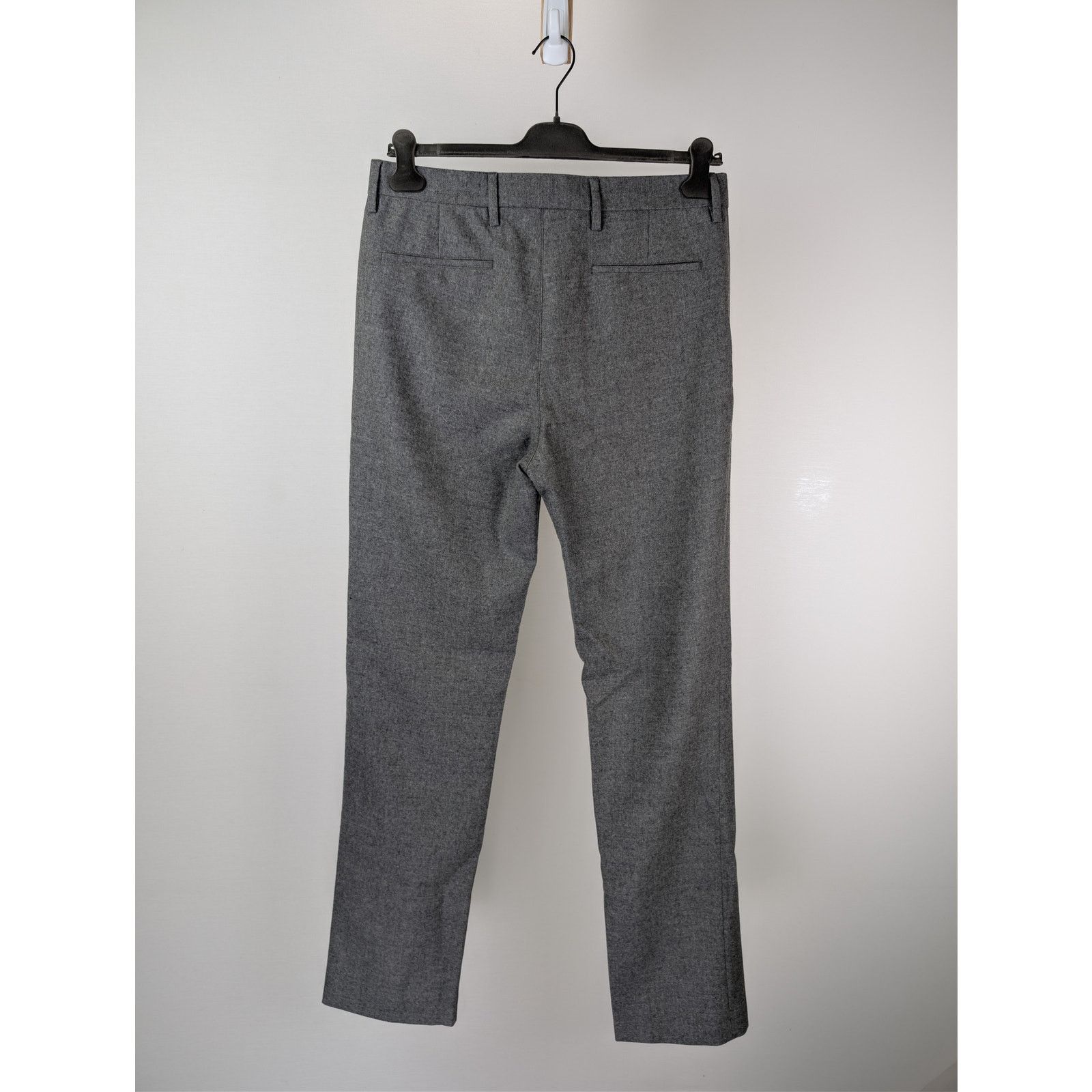 Acne Studios o1rshd1 Pro Flannel PAW16 Trouser Causal Pants in Light Grey Size US 34 / EU 50 - 9 Thumbnail