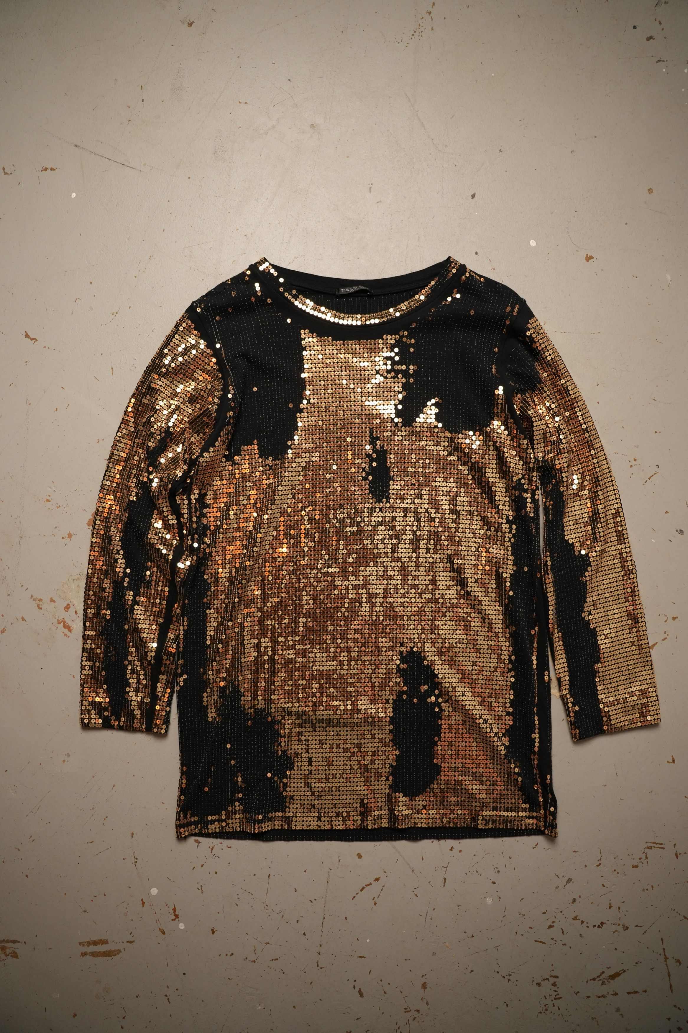 Balmain sequin embellished long sleeve Size M / US 6-8 / IT 42-44 - 1 Thumbnail
