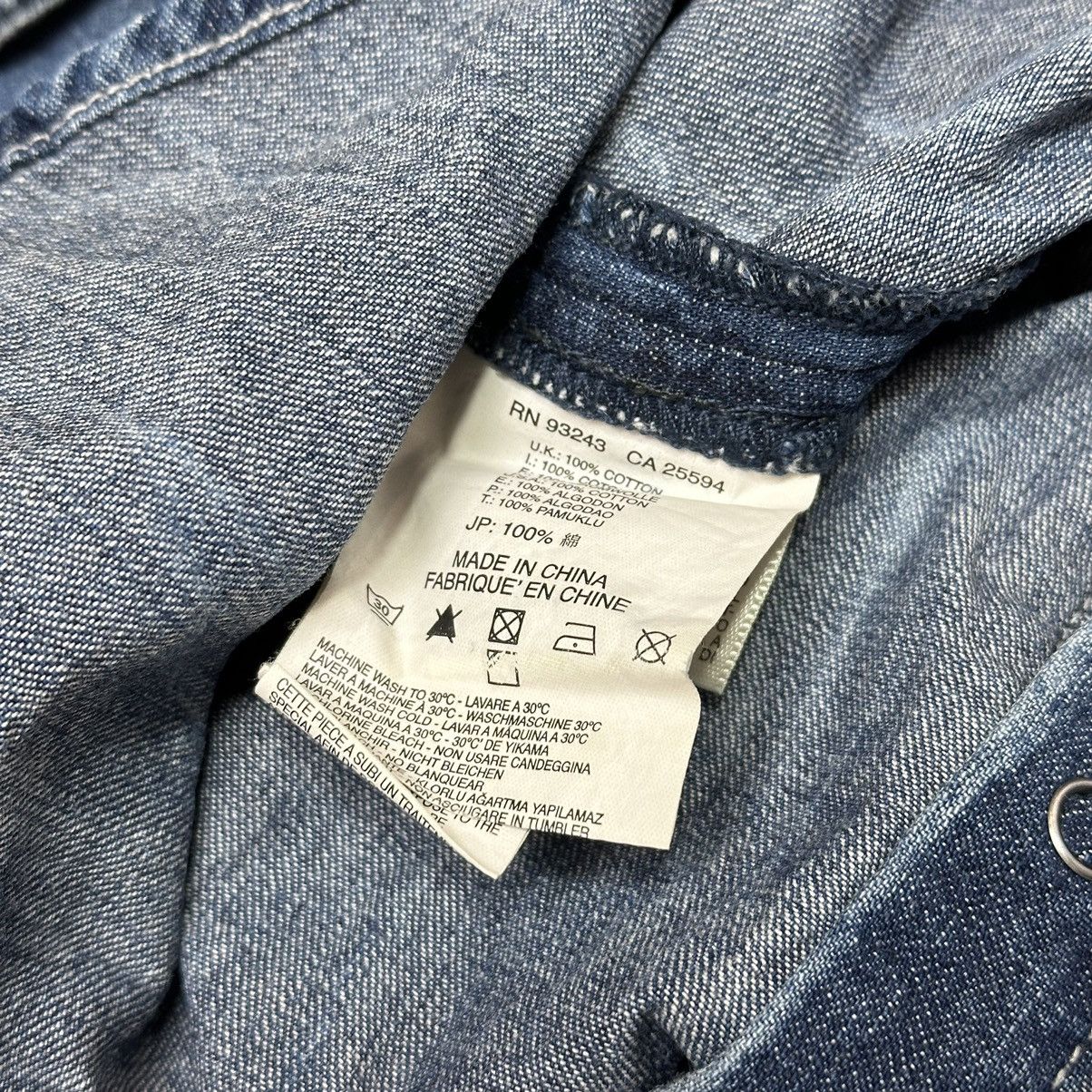 Diesel Vintage Diesel Pearl Snap patchwork Denim Western Shirt Size US S / EU 44-46 / 1 - 9 Thumbnail