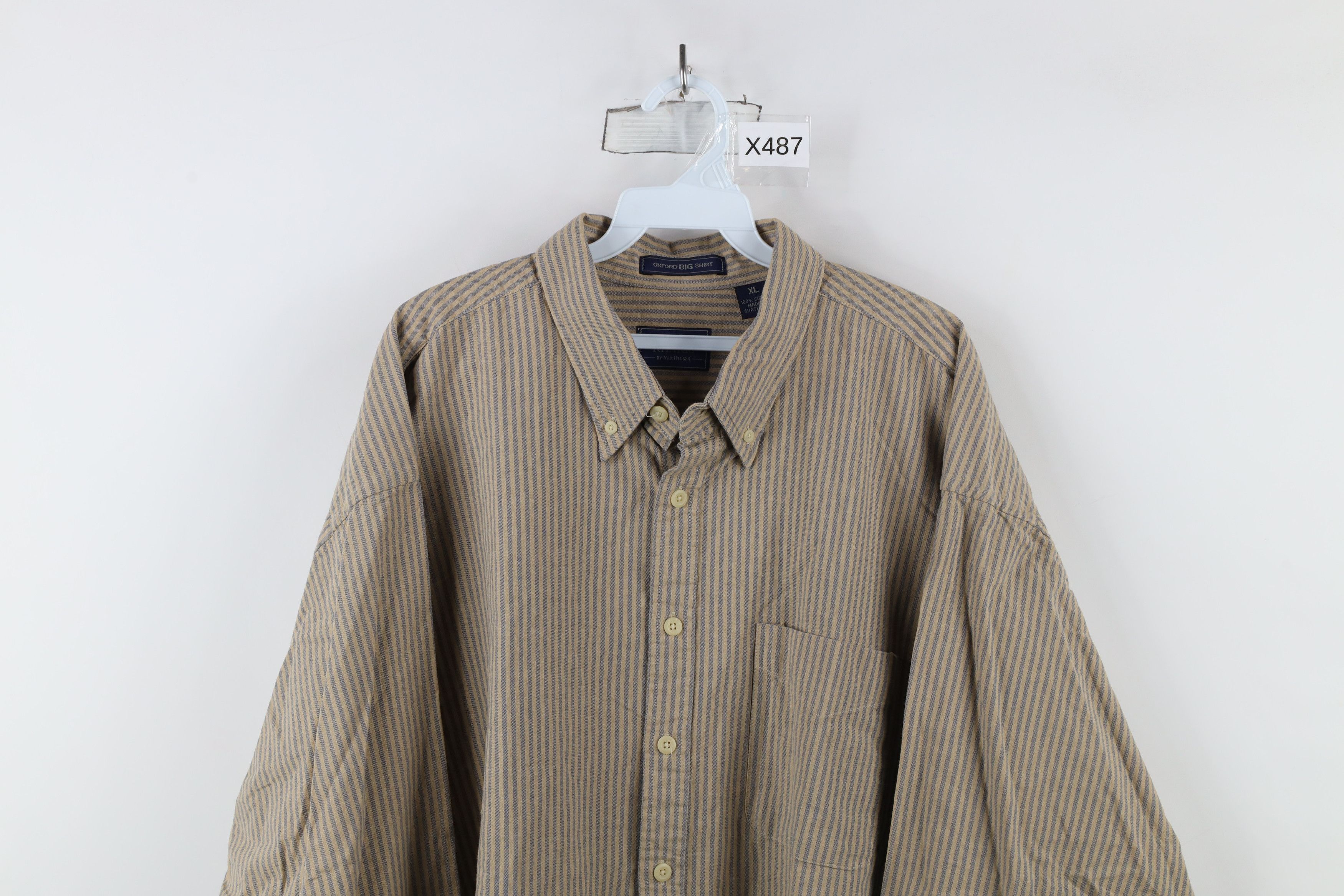 Vintage Vintage 90s Streetwear Collared Button Down Shirt Cotton Size US XL / EU 56 / 4 - 2 Thumbnail