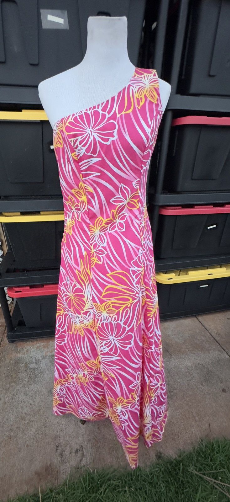 Other T&L Muumuu Factory Pink Maxi Dress Women's 5/6 S Size S / US 4 / IT 40 - 1 Thumbnail