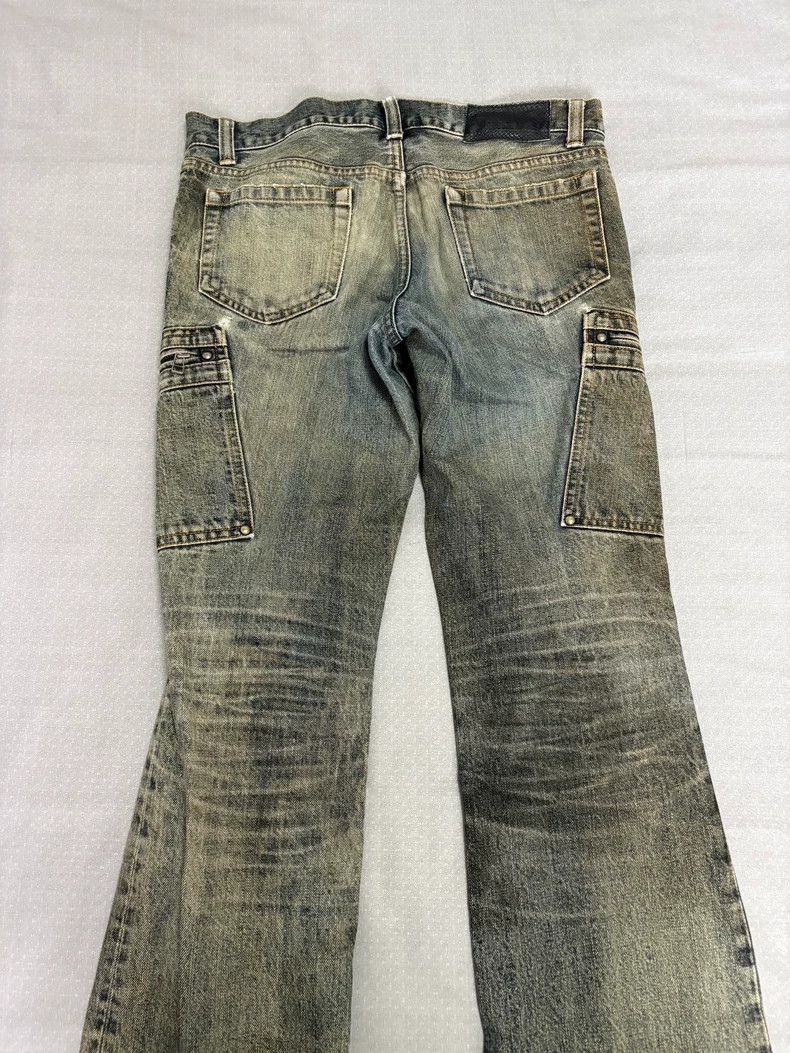 Yohji Yamamoto Vintage MudDyed Flared Denim Pants-2506 Size 30" / US 8 / IT 44 - 7 Thumbnail