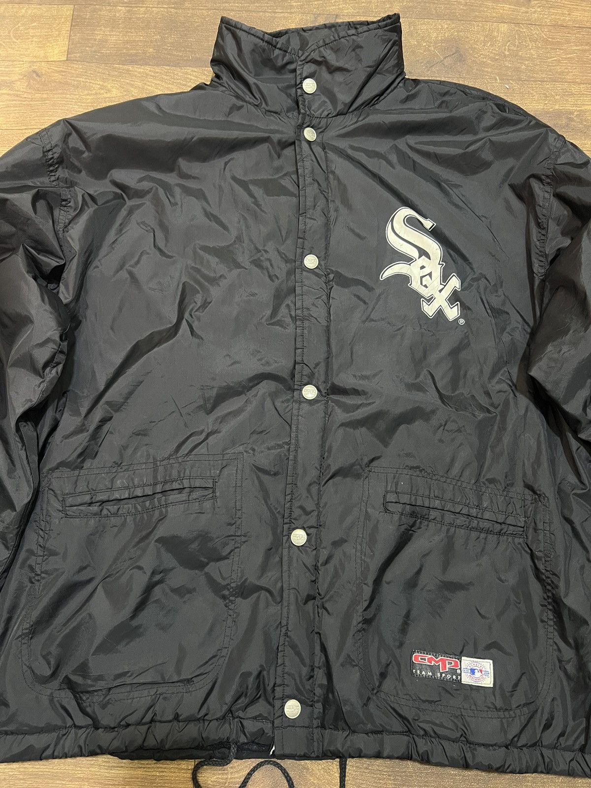 Other Vintage CMP Chicago White Sox Jacket Black MLB Style Size US XL / EU 56 / 4 - 5 Thumbnail