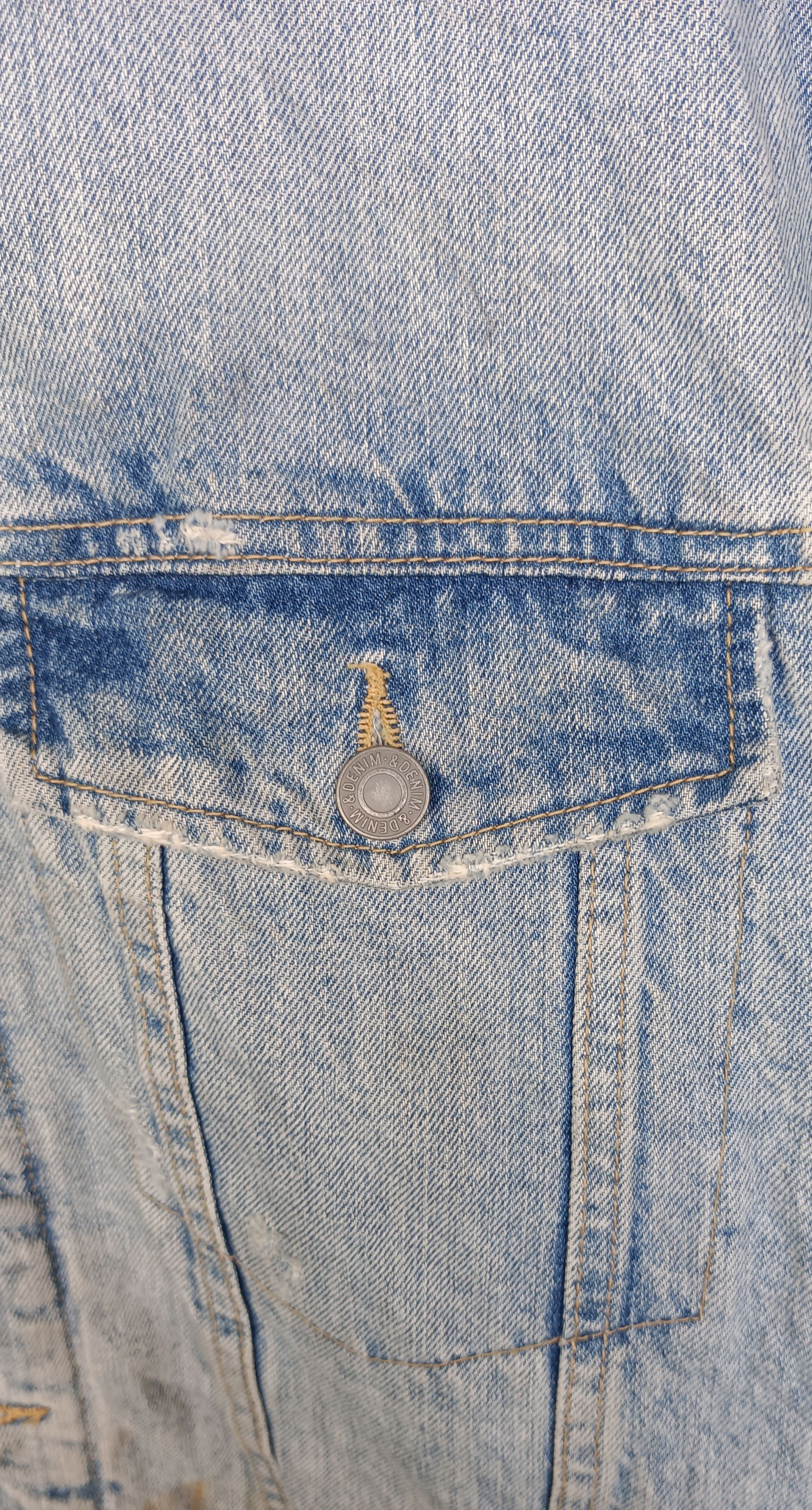 H&M H&M Sherpa Lined Denim Jacket Size US L / EU 52-54 / 3 - 8 Thumbnail