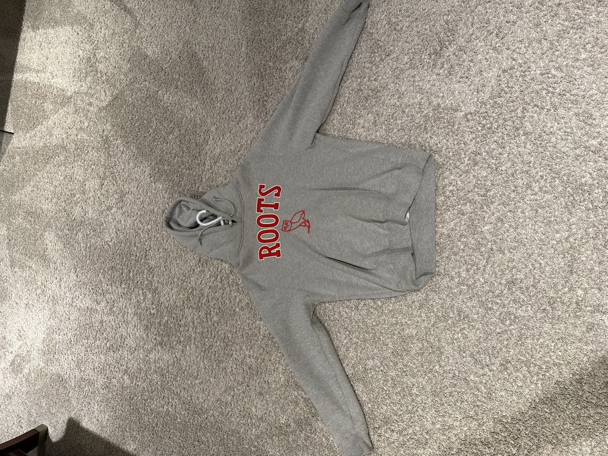 October's Very Own × Roots OVO x ROOTS FW20 GREY VARSITY HOODIE Size US L / EU 52-54 / 3 - 1 Thumbnail