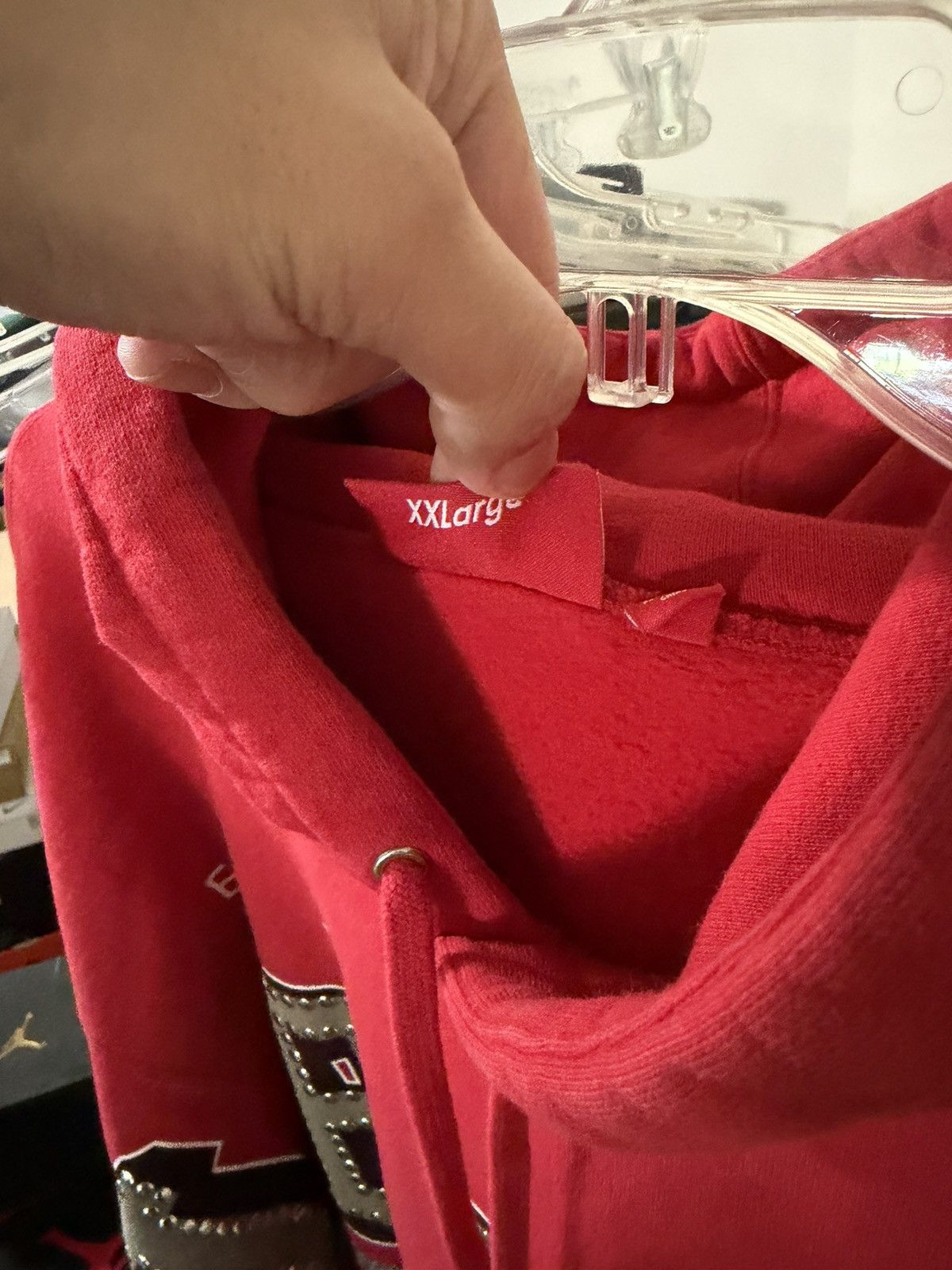 Supreme Supreme Champions Hoodie Red XXL WORN ONCE Size US XXL / EU 58 / 5 - 3 Thumbnail