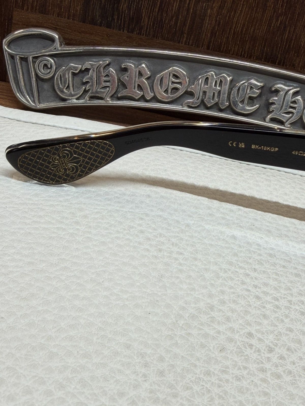 Chrome Hearts Chrome Hearts Cuntvoluted Glasses Size ONE SIZE - 7 Thumbnail