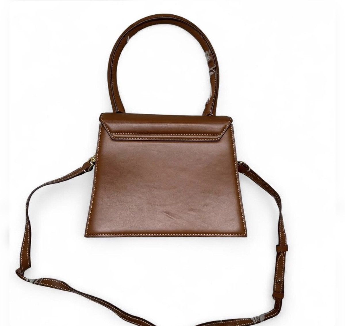 Jacquemus Jacquemus Le grand Chiquito Moyen Top-Handle Leather Bag Size ONE SIZE - 6 Thumbnail