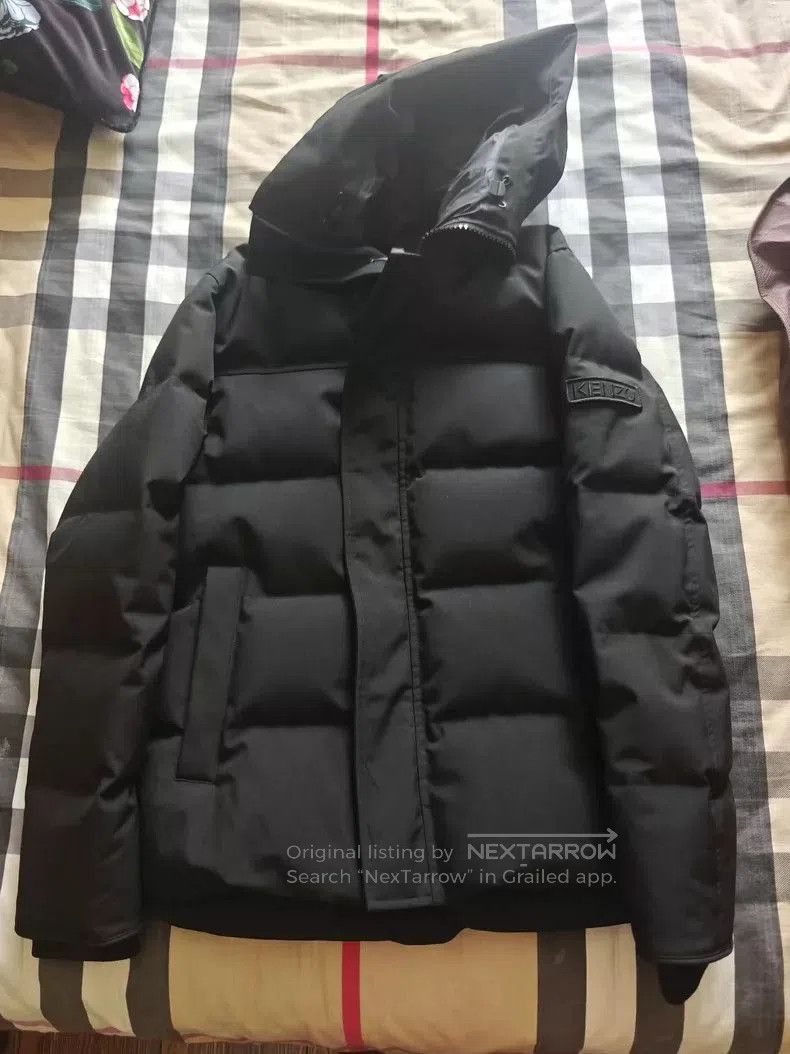 Kenzo KENZO Men's Black Down Jacket M. Size US M / EU 48-50 / 2 - 1 Thumbnail