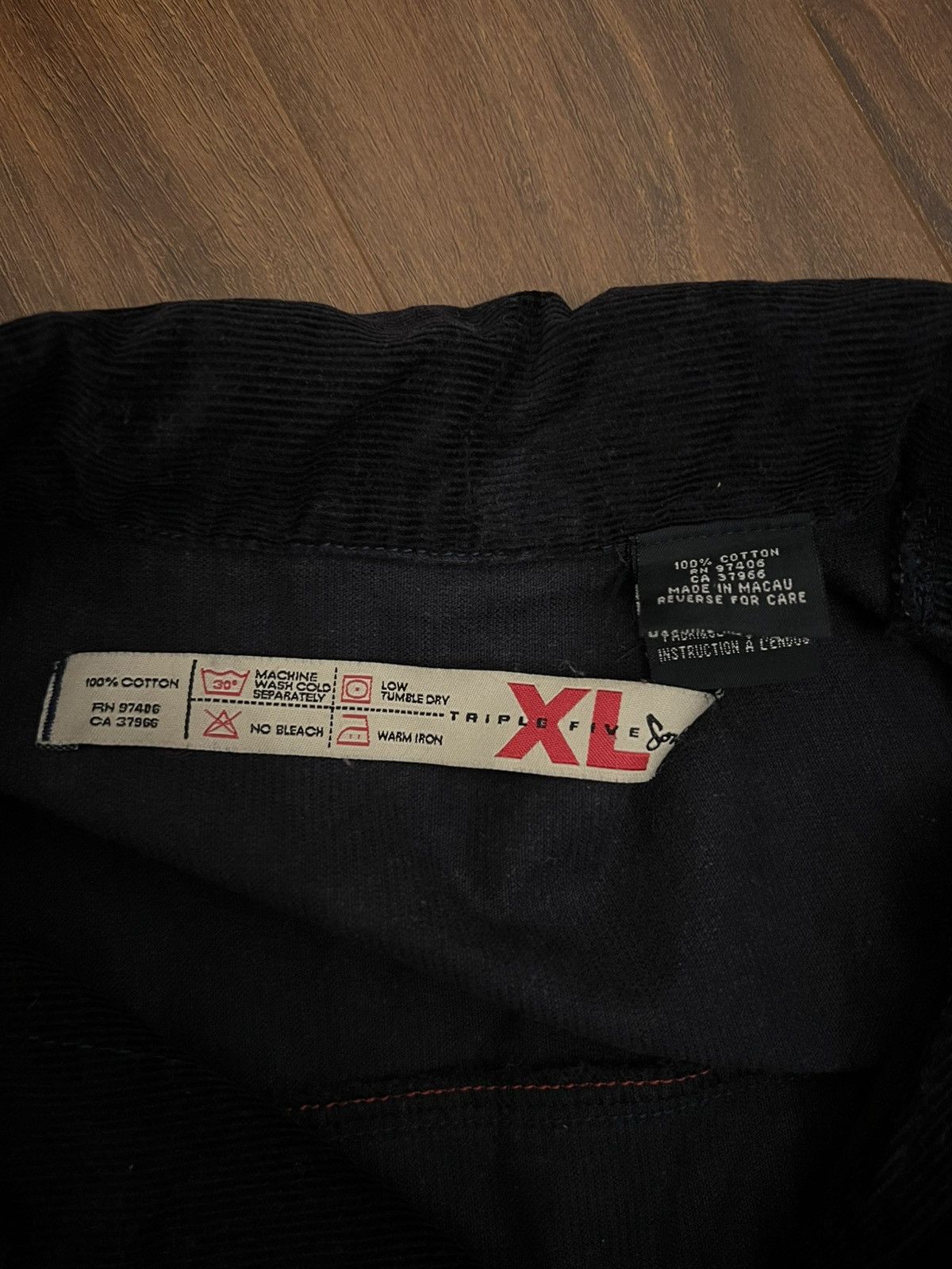Triple 5 Soul Vintage Triple 5 Soul Corduroy Trucker Jacket Size US XL / EU 56 / 4 - 10 Thumbnail