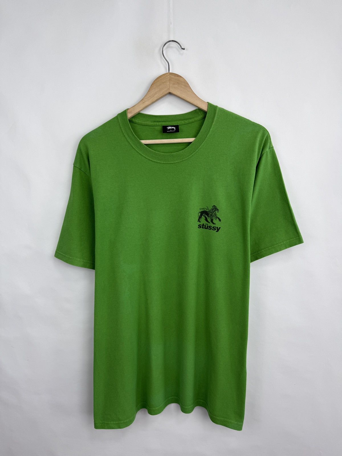 Stussy 🇺🇸 Y2K Stussy Rasta Lion T-Shirt Skatewear Rare Retro Hype Size US L / EU 52-54 / 3 - 6 Thumbnail