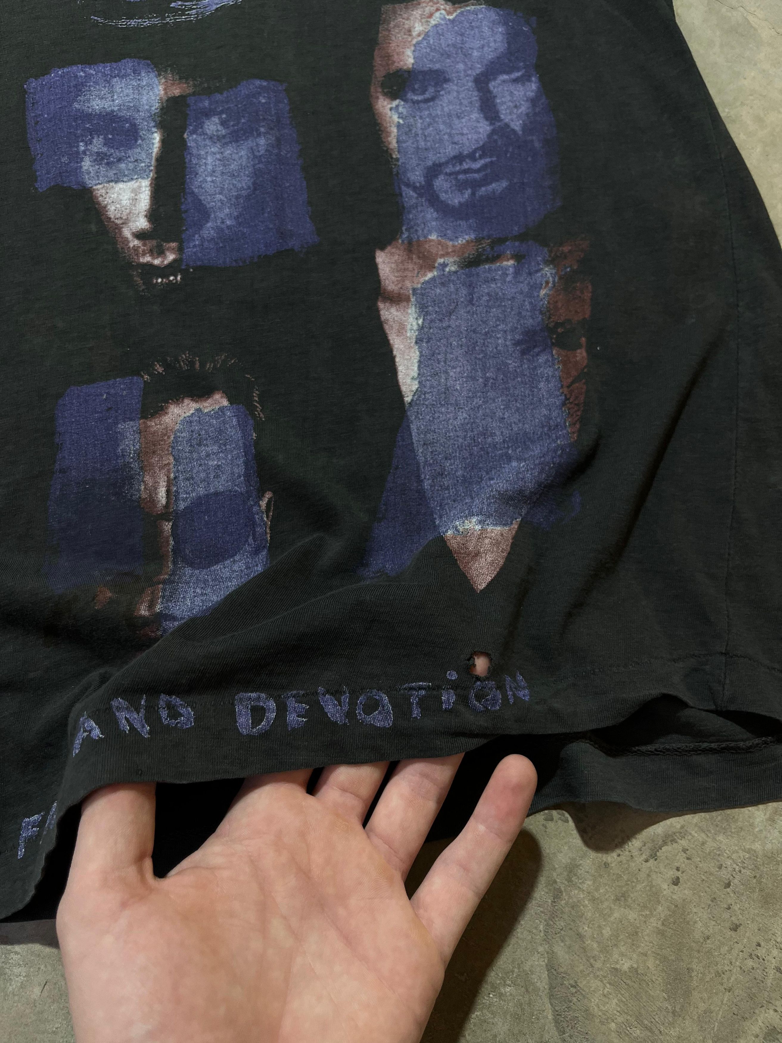 Vintage Vintage 90s Depeche Mode Songs of Faith Tee Size US XL / EU 56 / 4 - 3 Thumbnail