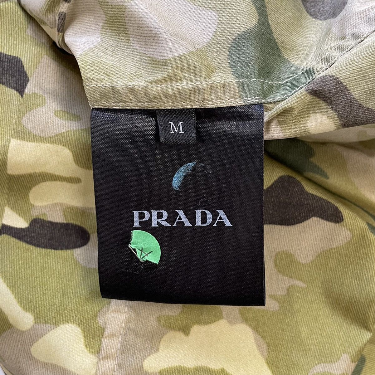 Prada S/S 17 Sample Nylon Camo Zip Jacket Size US M / EU 48-50 / 2 - 9 Thumbnail