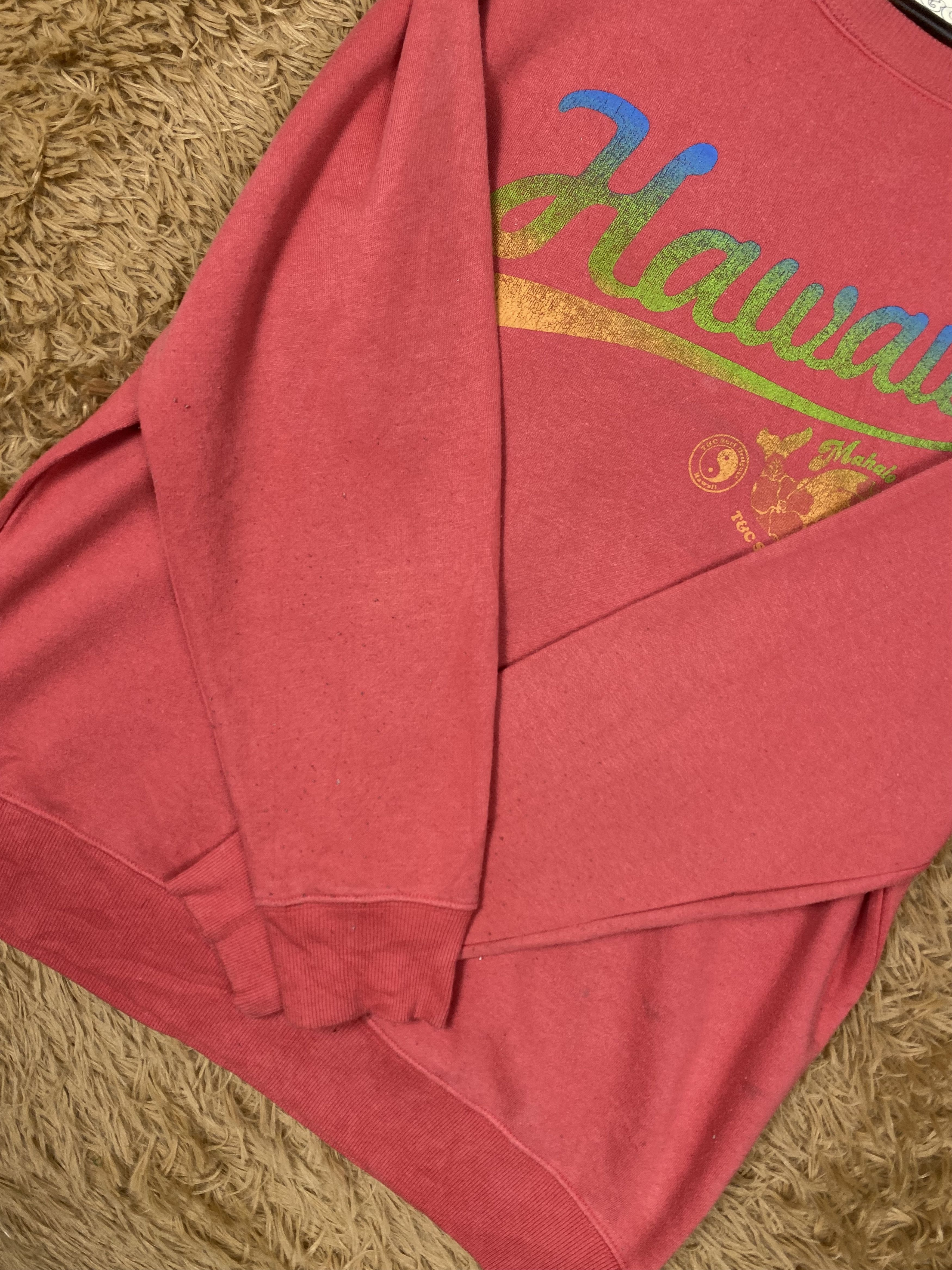 Other Vintage Hawaii T&C Surf Design Sweatshirts PS0296 Size US L / EU 52-54 / 3 - 4 Thumbnail