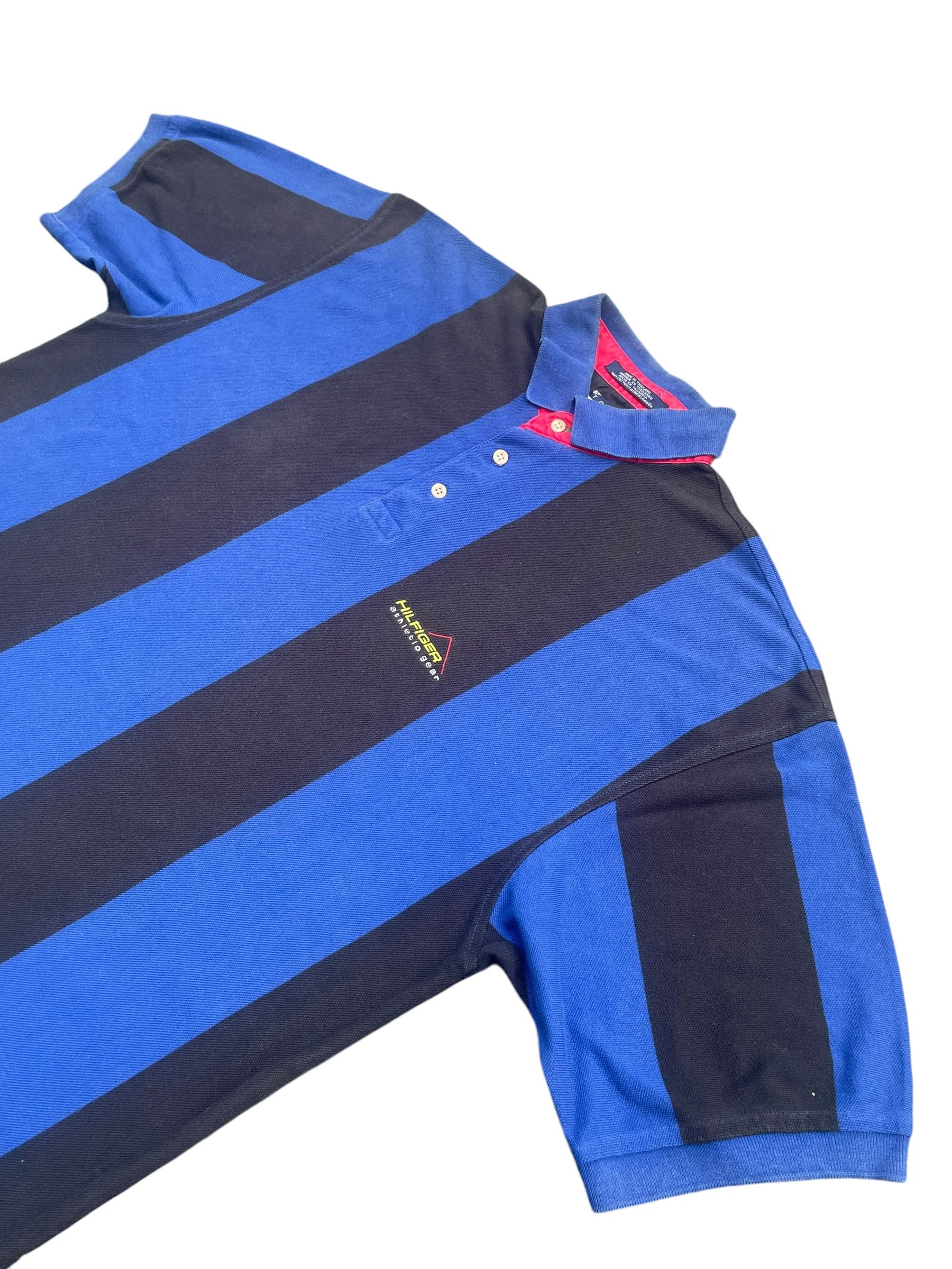 Designer × Tommy Hilfiger × Vintage Vintage Tommy Hilfiger Polo Tshirt Size US XL / EU 56 / 4 - 3 Thumbnail