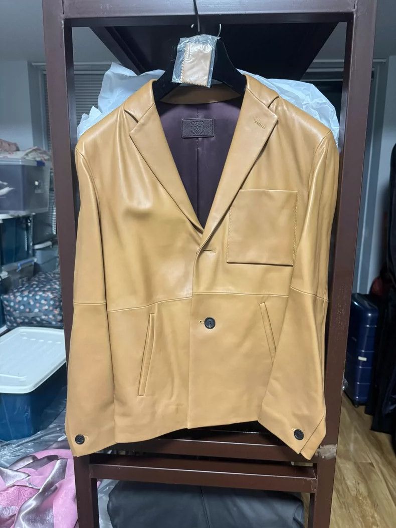 Loewe LOEWE Men's leather clothing Size US M / EU 48-50 / 2 - 1 Thumbnail