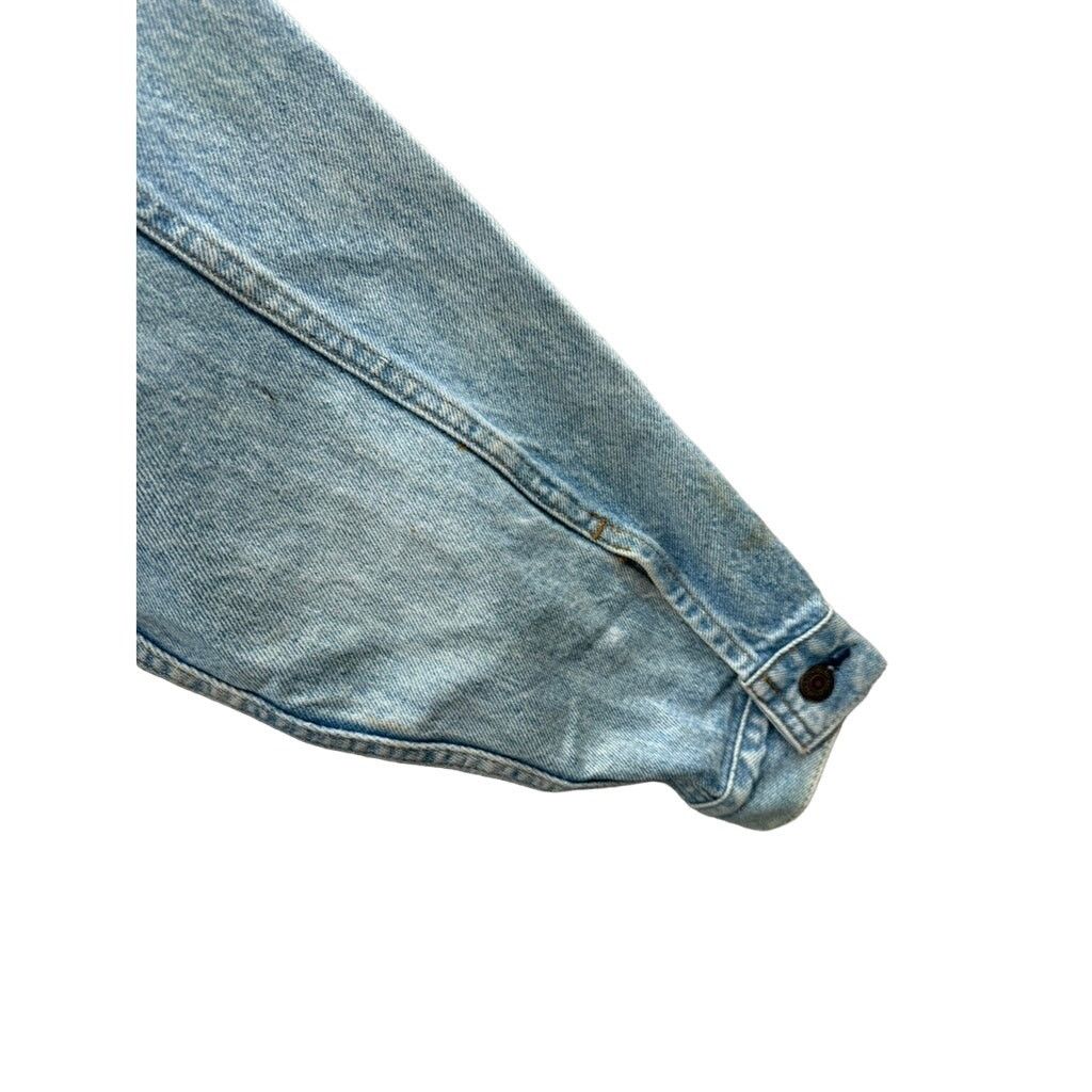 Levi's × Vintage Vintage Levi's Men's Distressed Denim Trucker Jacket Size US L / EU 52-54 / 3 - 12 Thumbnail