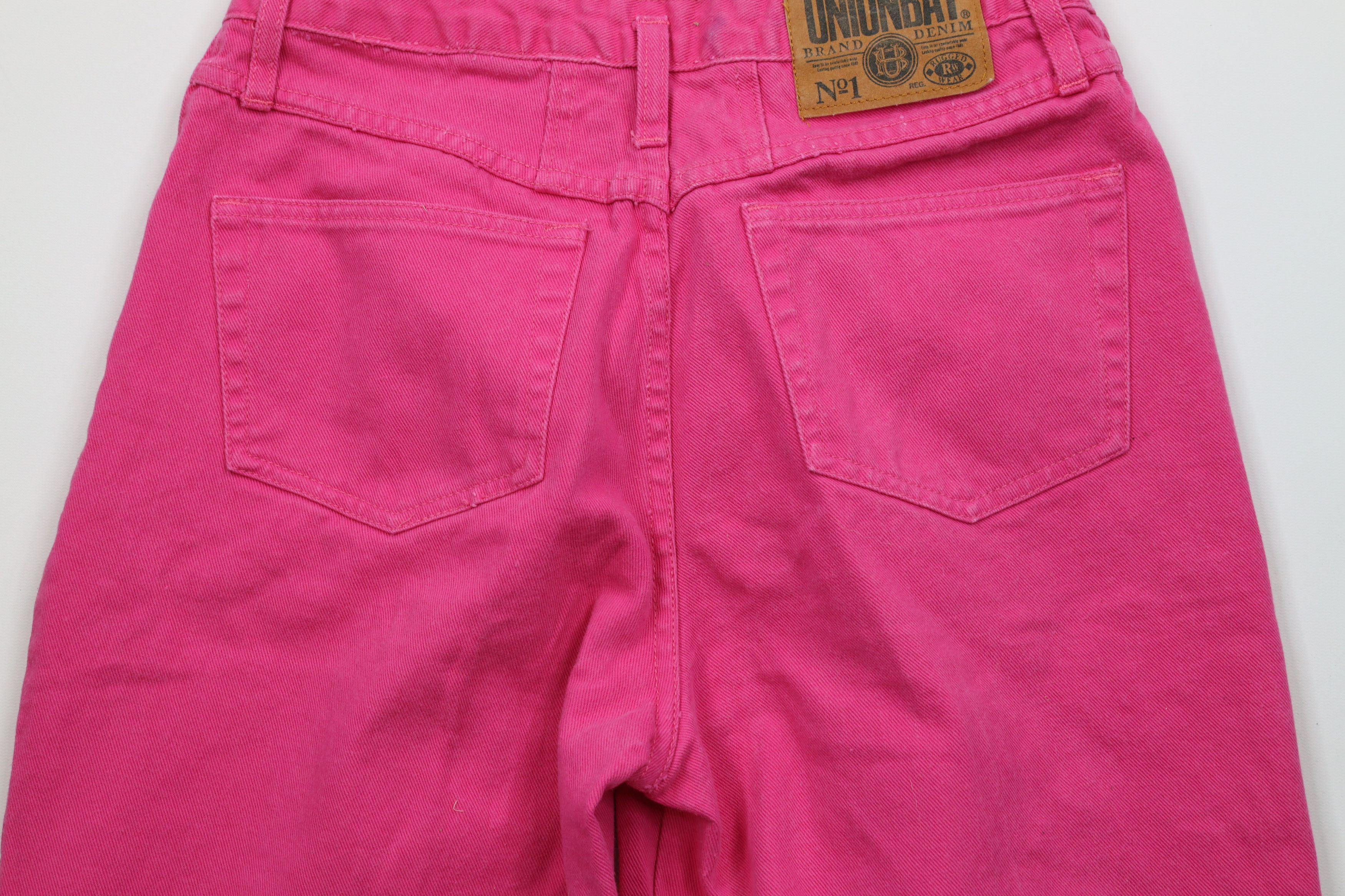 Vintage Vintage 90s Streetwear Fit Denim Jean Shorts Jorts Pink Size 34" / US 12 / IT 48 - 10 Thumbnail