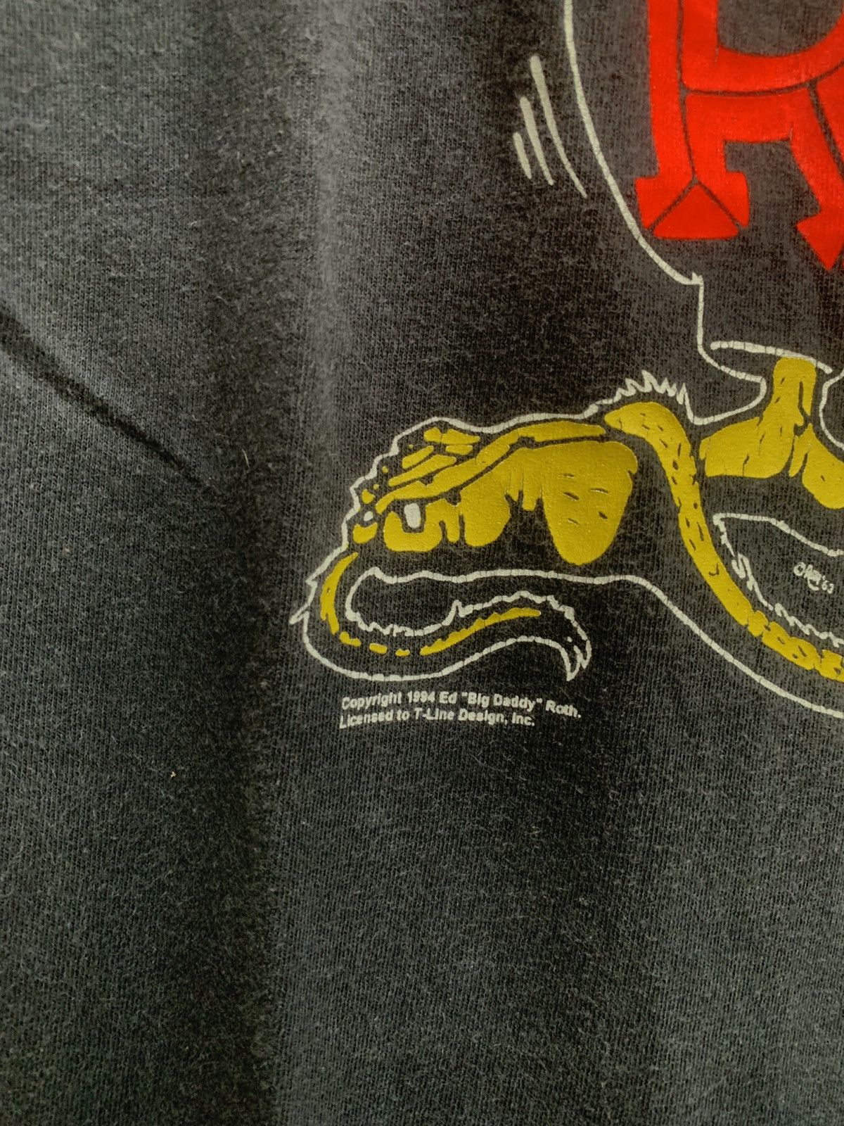 Vintage VINTAGE 90s ED ROTH RAT FINK TEE Size US M / EU 48-50 / 2 - 8 Thumbnail
