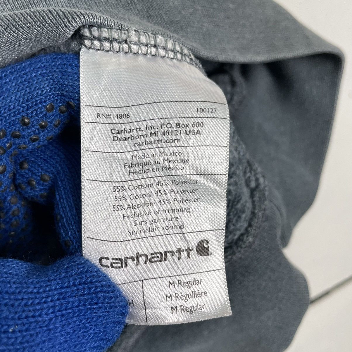 Carhartt × Vintage 💥STEAL CARHARTT TRASHED HOODIE SWEATER SUNFADED Size US M / EU 48-50 / 2 - 10 Thumbnail