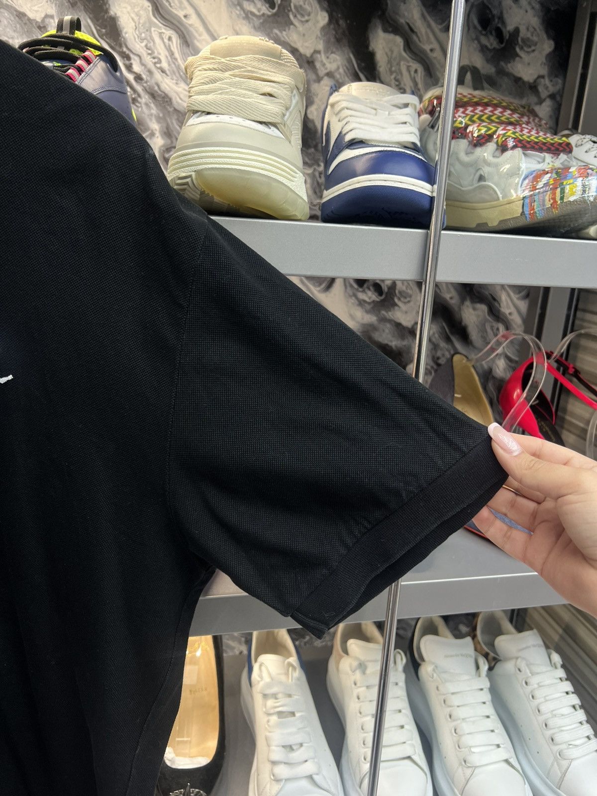 Dior Dior Black Polo Tee Short Sleeve Size US XXL / EU 58 / 5 - 4 Thumbnail