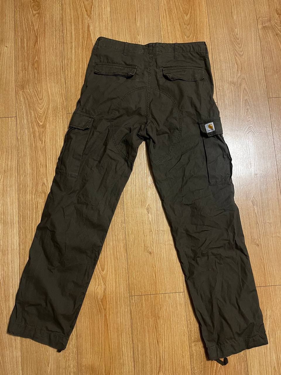 Carhartt Carhartt Regular Cargo Pants Olive 33x34 Size US 33 - 2 Thumbnail