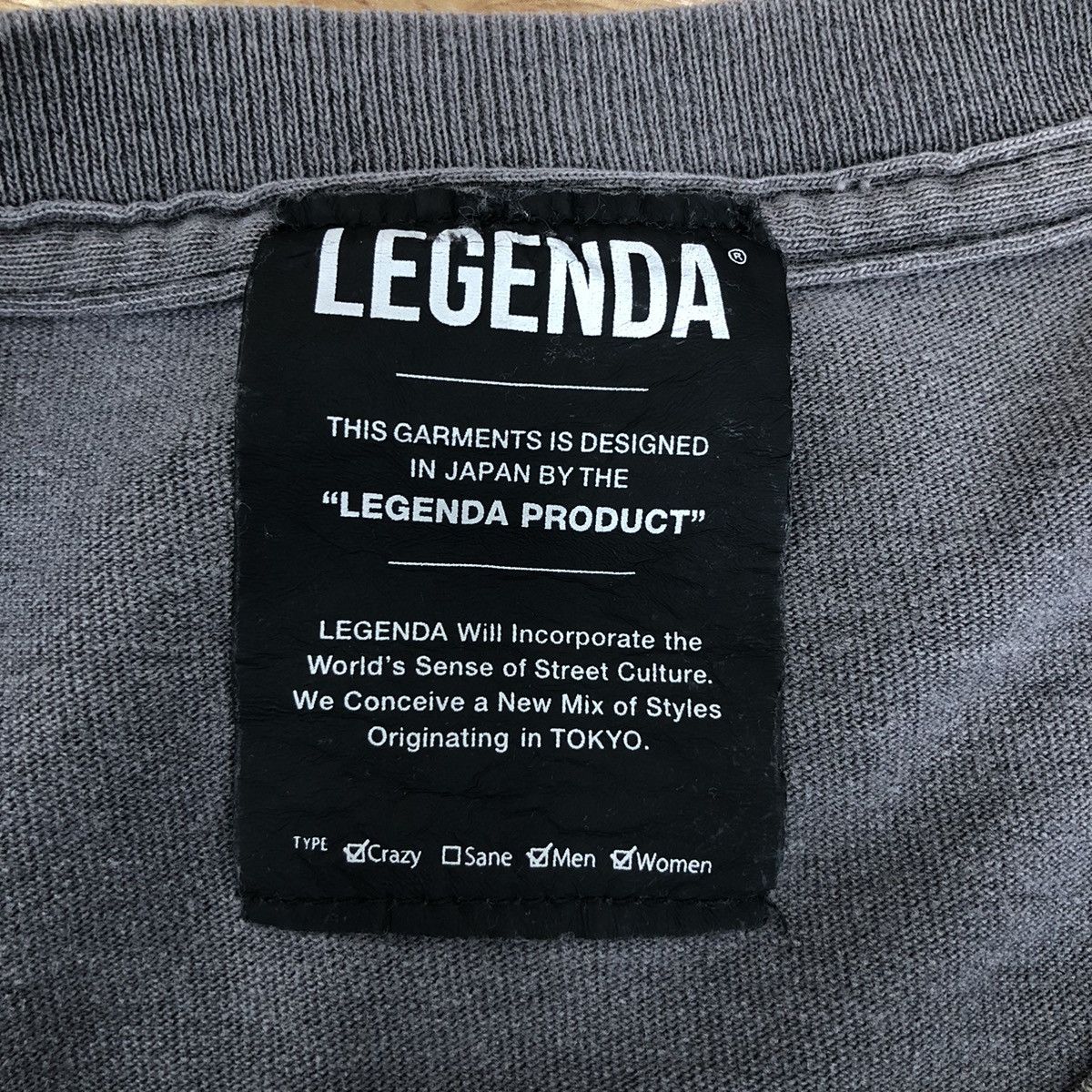 Japanese Brand LEGENDA Tokyo Tee Shirt Jordan Da Vinci Art Size US XL / EU 56 / 4 - 5 Thumbnail