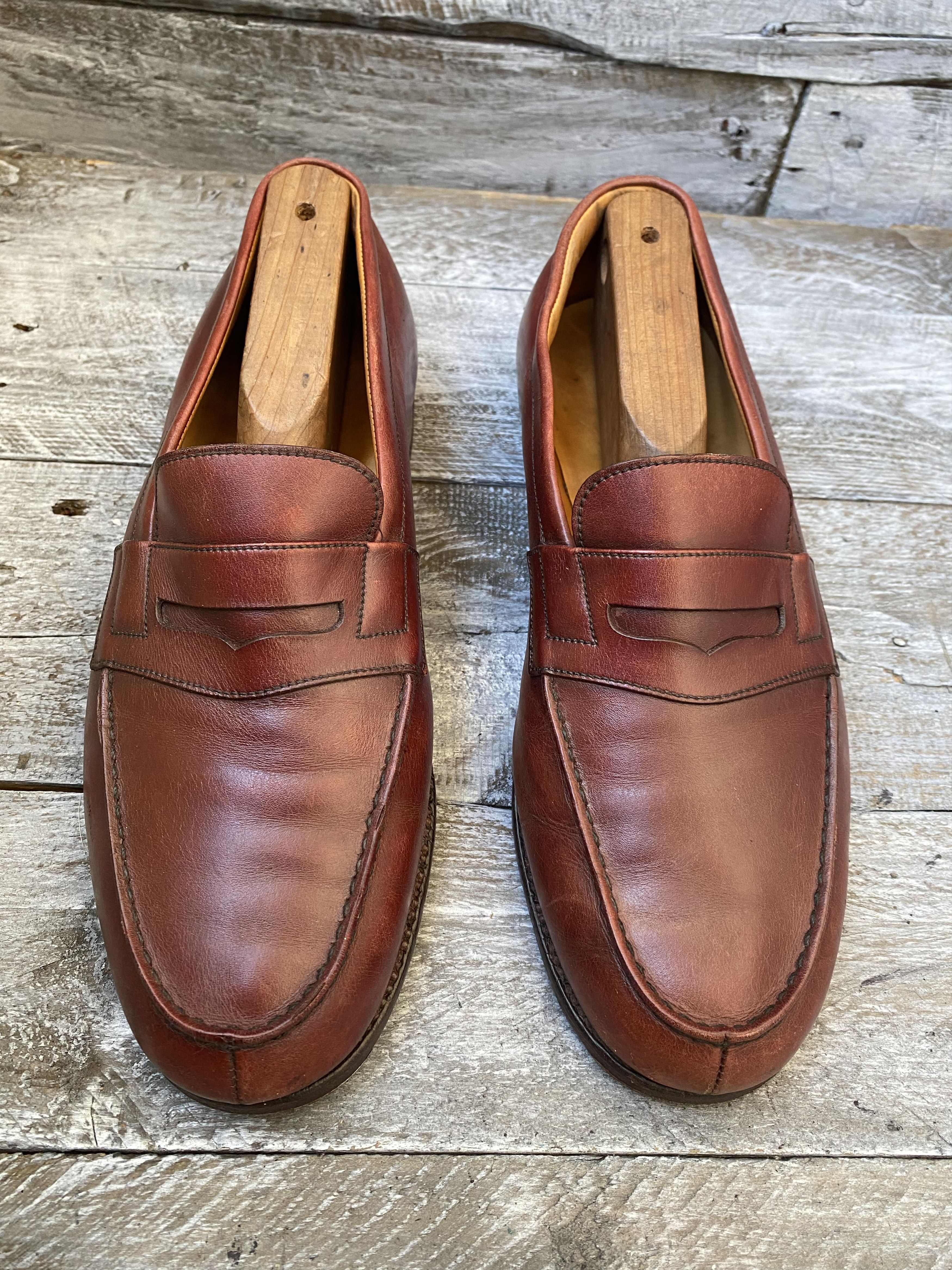 J.M. Weston Jm weston 180 slip on loafers uk6D Size US 7 / EU 40 - 1 Thumbnail