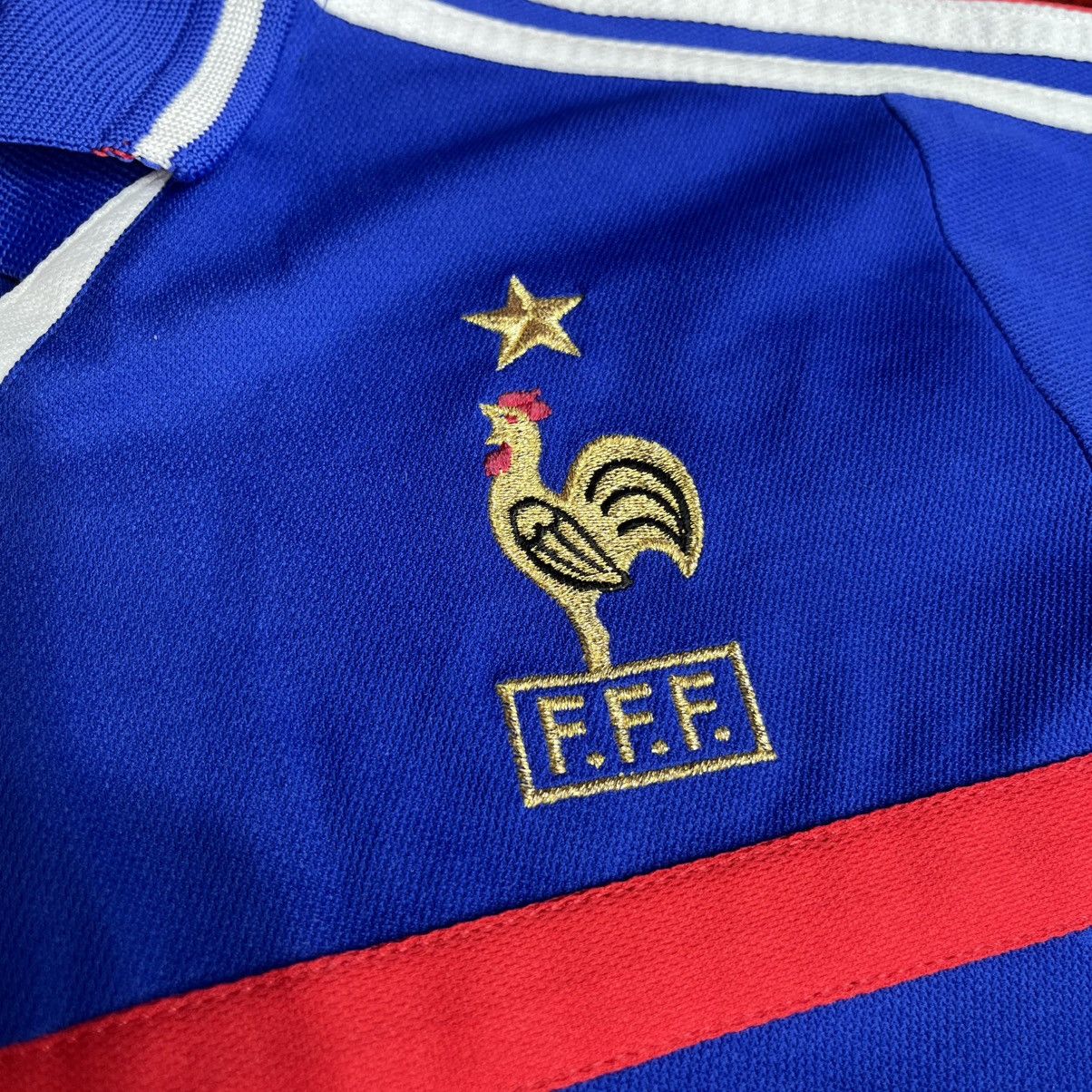 Adidas Maglia Francia Adidas Blanc Euro 2000 Maillot Jersey France Size US M / EU 48-50 / 2 - 5 Thumbnail