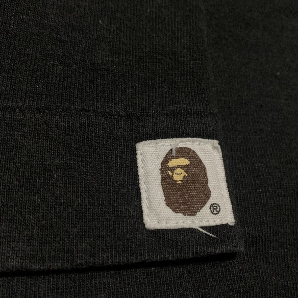 Bape Bape Medium Federal Law Black Tee A Bathing Ape Vintage 90s Size US M / EU 48-50 / 2 - 6 Thumbnail