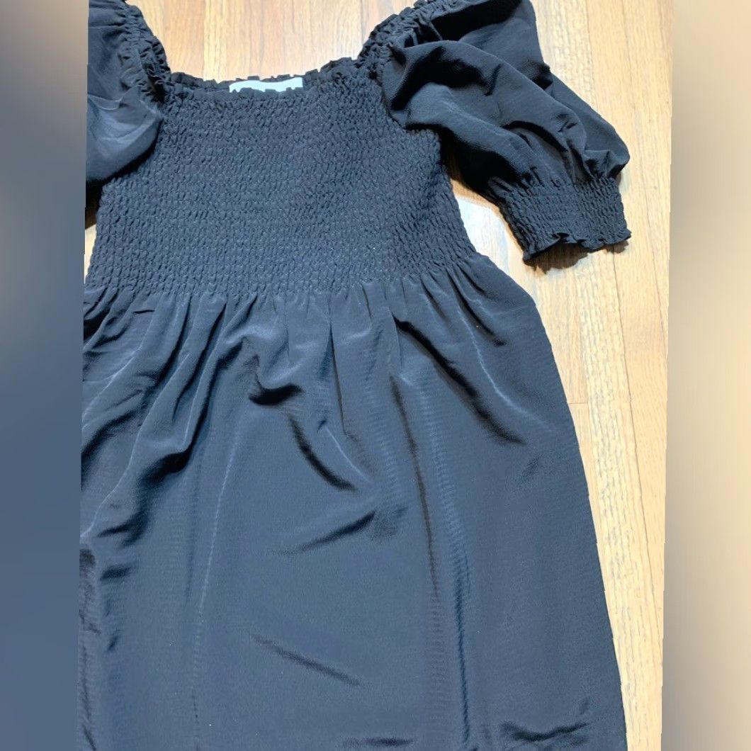 Vintage Hill House Dress Mini Short Black S Women Regular Hill House Nap Dress Black Dress Womens Short S Size S / US 4 / IT 40 - 3 Thumbnail