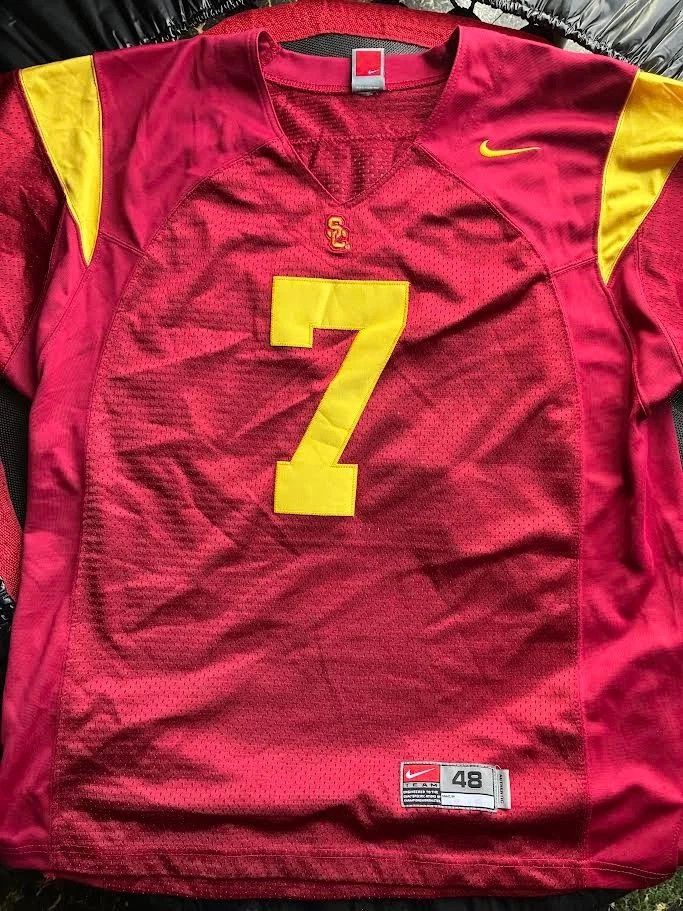 Nike Nike USC Trojans Matt Barkley #7 Size US XL / EU 56 / 4 - 2 Thumbnail