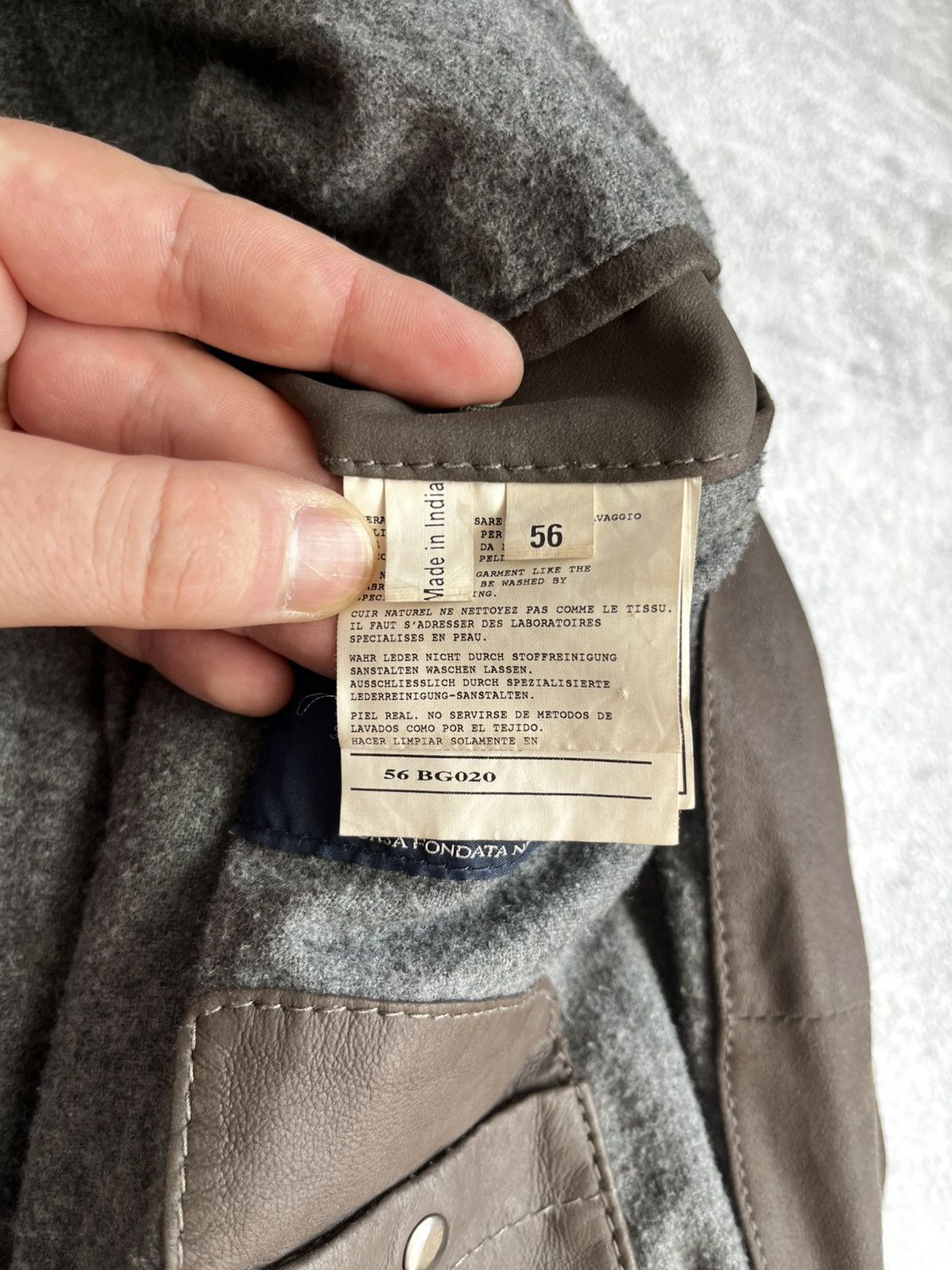 Boggi Boggi Milano Suede jacket Size US XL / EU 56 / 4 - 21 Thumbnail