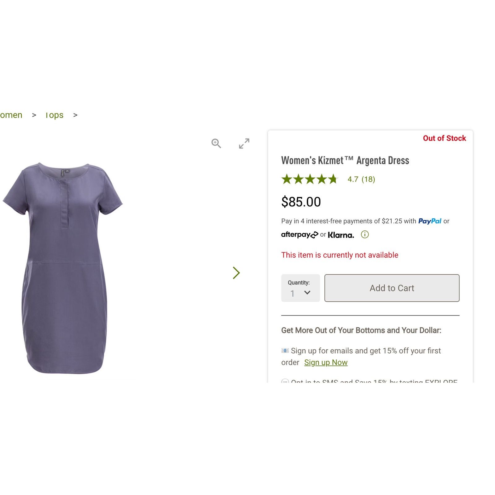 ExOfficio ExOfficio Women's Dress UPF 50+ Travel Outdoors Activewear Size M / US 6-8 / IT 42-44 - 7 Thumbnail