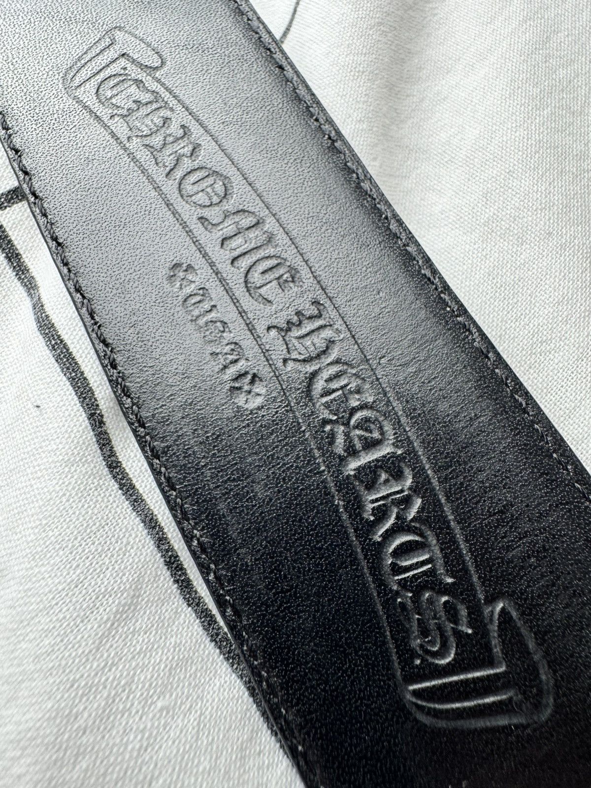 Chrome Hearts Chrome Hearts Cemetery Cross Buckle Belt 1.5” Size ONE SIZE - 14 Thumbnail