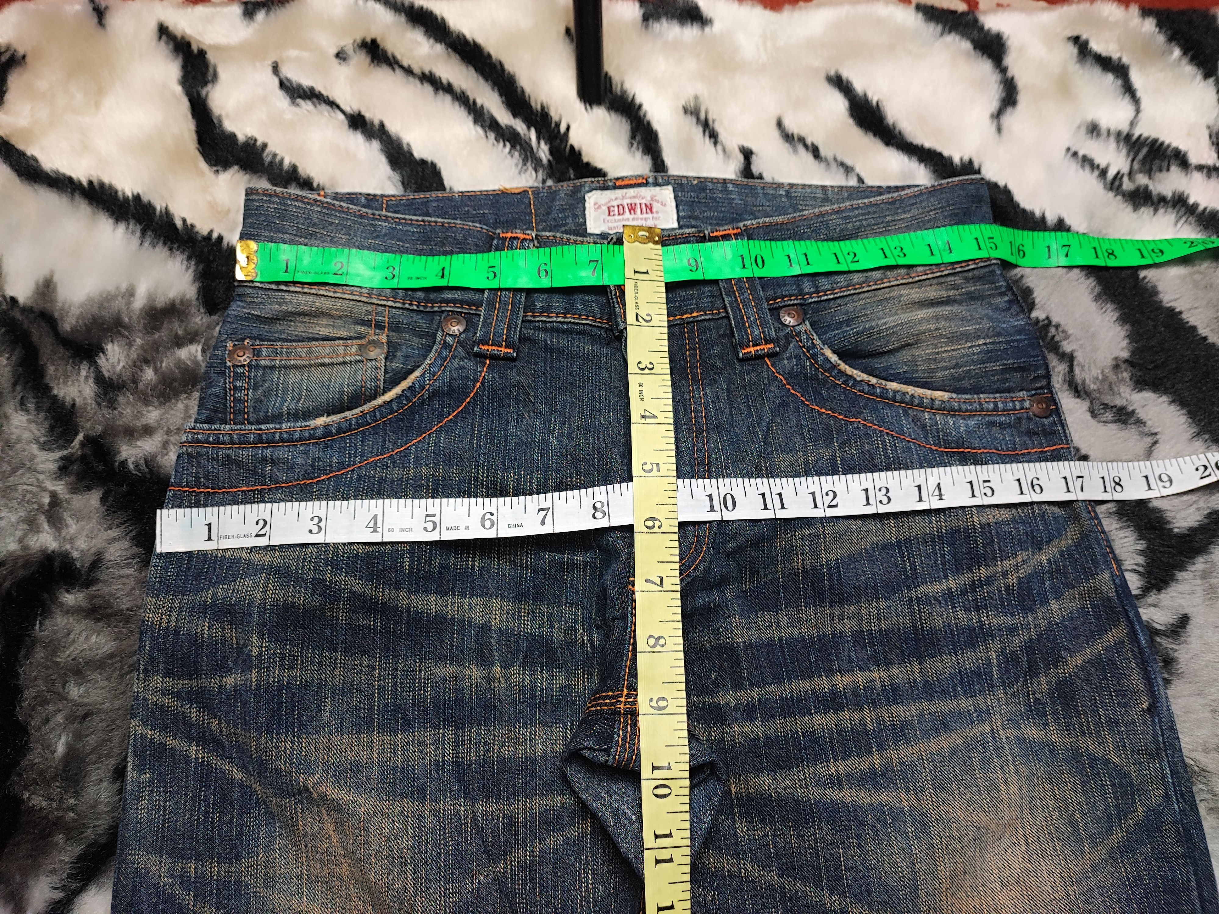 Edwin EDWIN VINTAGE XV FADED JEANS VERY RARE Size US 30 / EU 46 - 7 Thumbnail