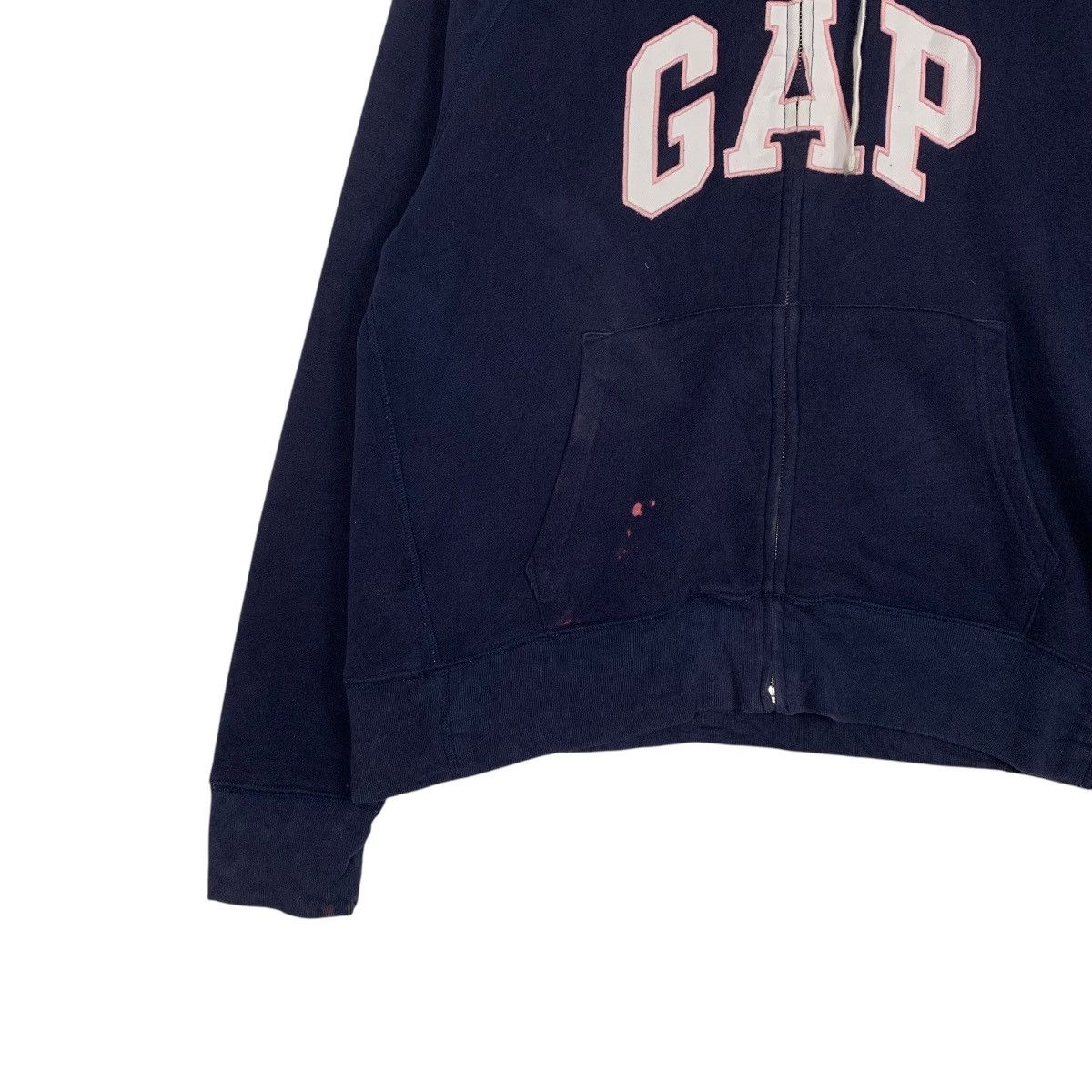 Gap Gap Big Logo Zipper Hoodie Size US L / EU 52-54 / 3 - 3 Thumbnail