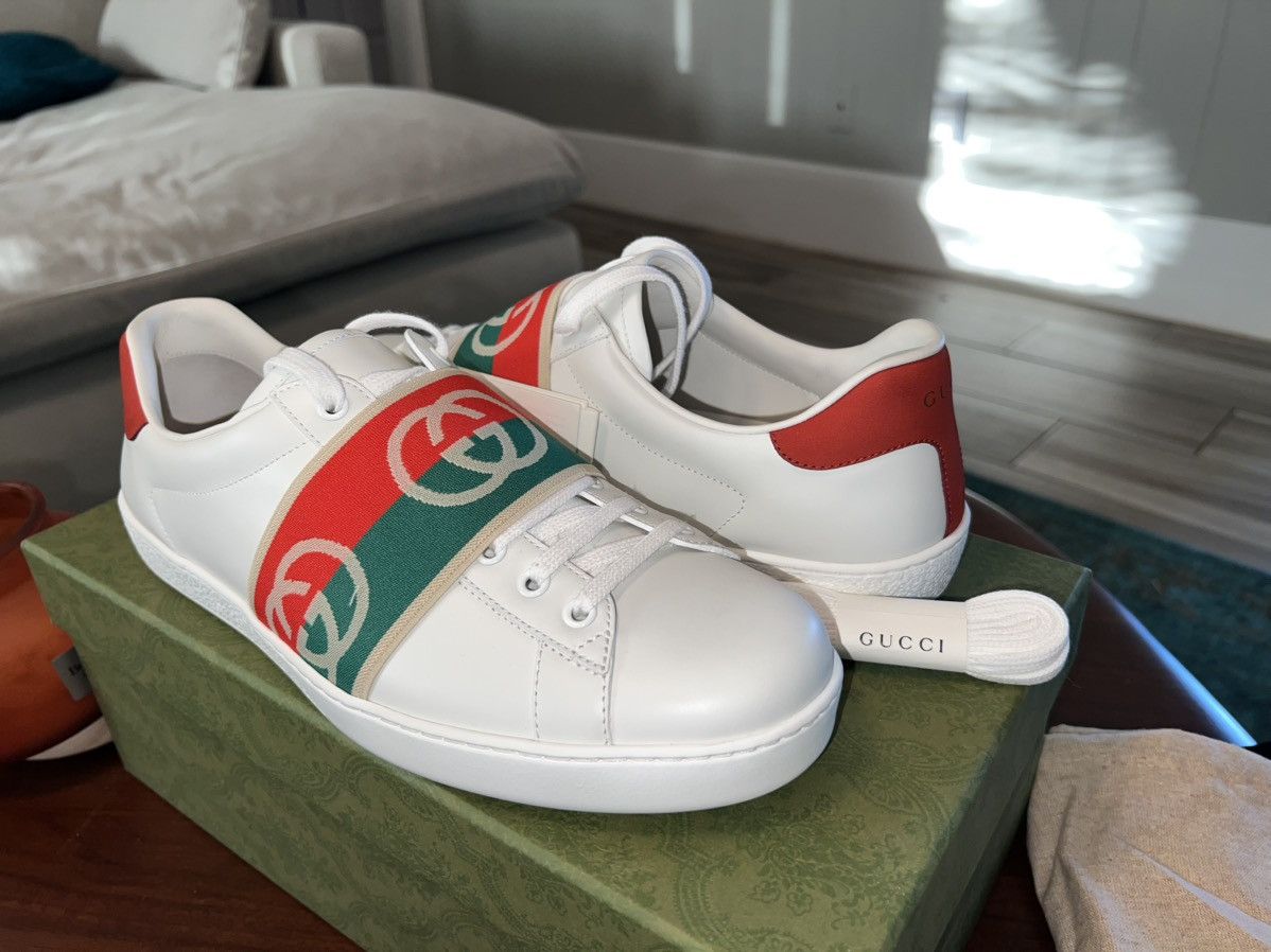 Gucci Gucci 643488 Ace shoes Size US 9 / EU 42 - 1 Thumbnail