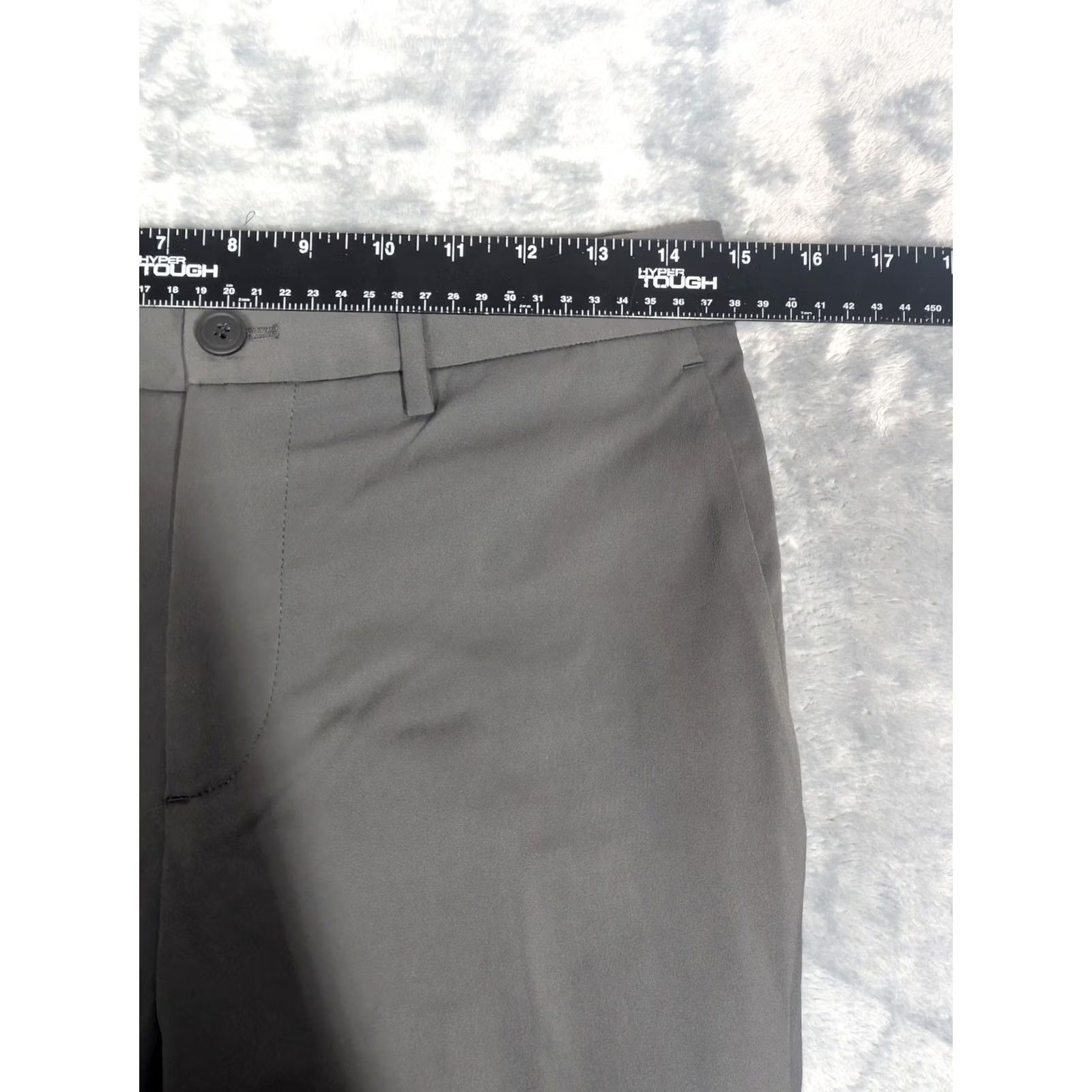 Theory Theory Mens Slim Fit Chino Pants 30x30 Gray Zaine SW Neoteric Chino Stretch Flat Front Pockets Slim Straight Casual Business Mens Size US 30 / EU 46 - 2 Thumbnail