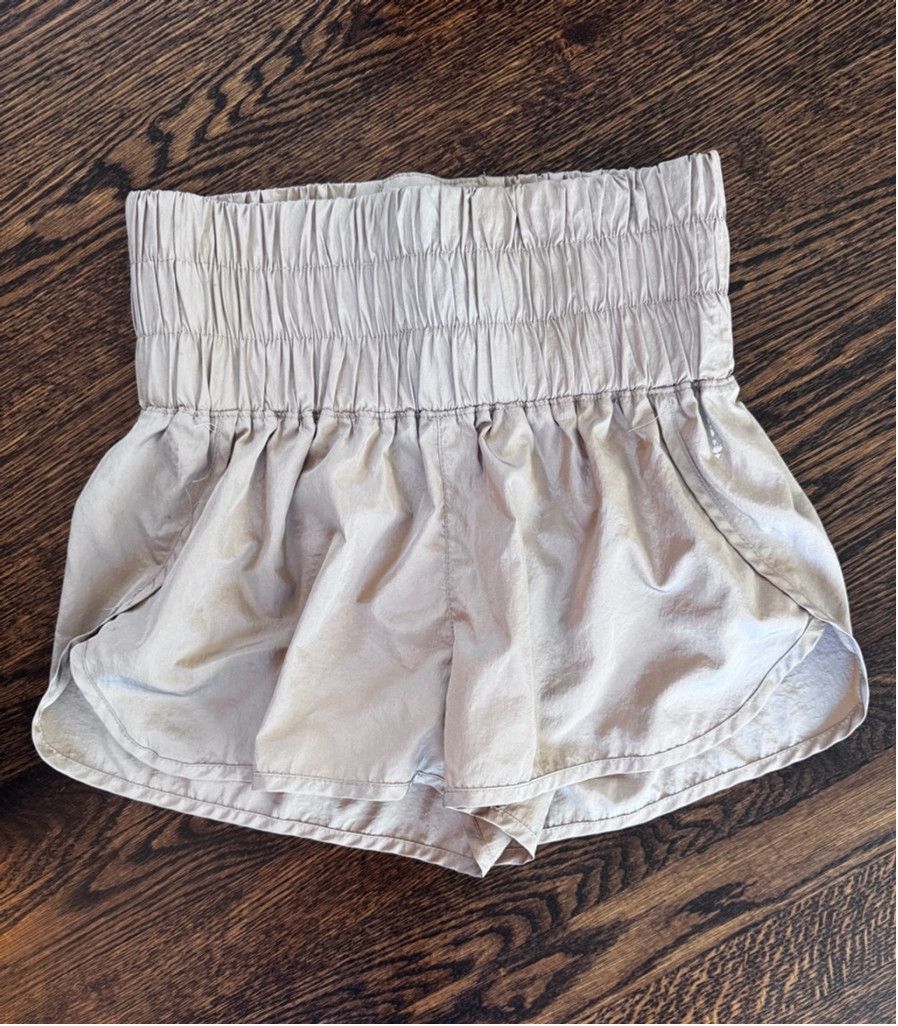 Free People Free People The Way Home Shorts - Taupe Gray, Size Small Size 27" / US 4 / IT 40 - 5 Thumbnail