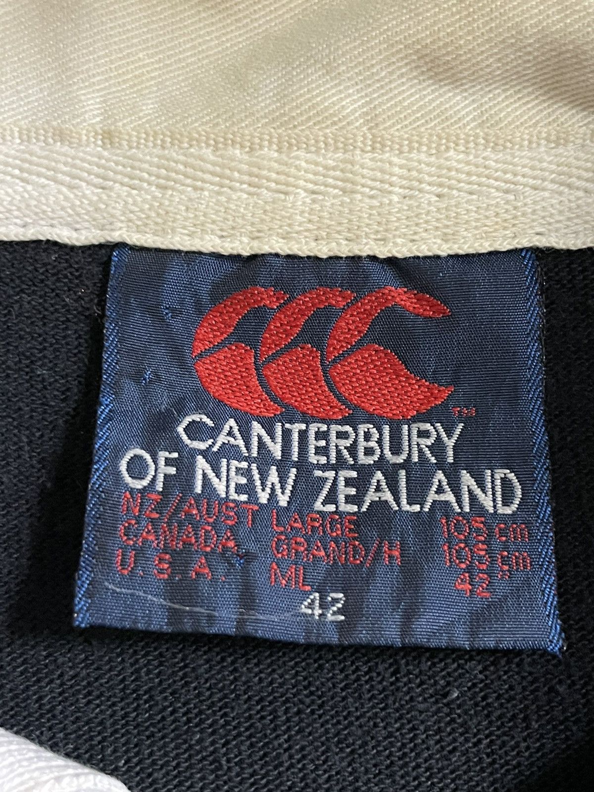 All Blacks Vintage All Blacks New Zealand 1990/1992 Rugby Canterbury Size US M / EU 48-50 / 2 - 9 Thumbnail