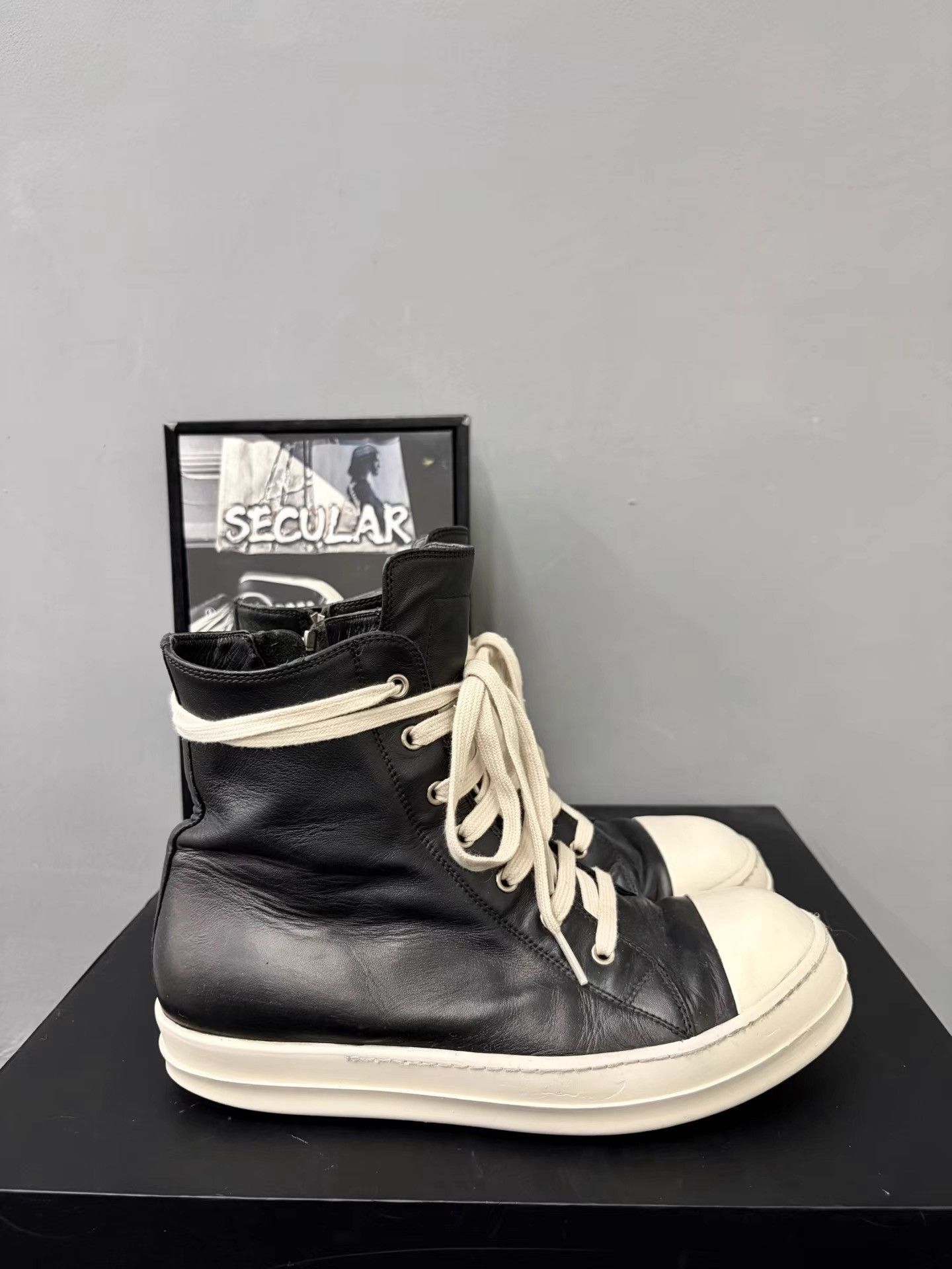Rick Owens RickOwens High-Top Big Converse K34 Size US 8.5 / EU 41-42 - 4 Thumbnail