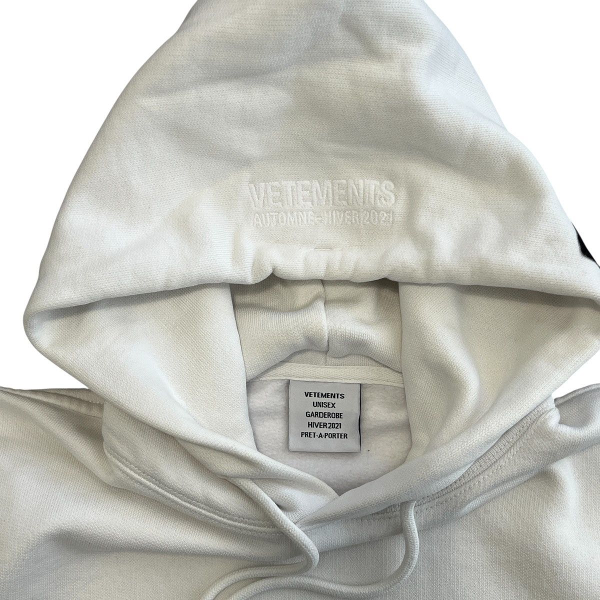 Vetements VETEMENTS 2021AW Handwritten Logo Hoodie Size US S / EU 44-46 / 1 - 3 Thumbnail