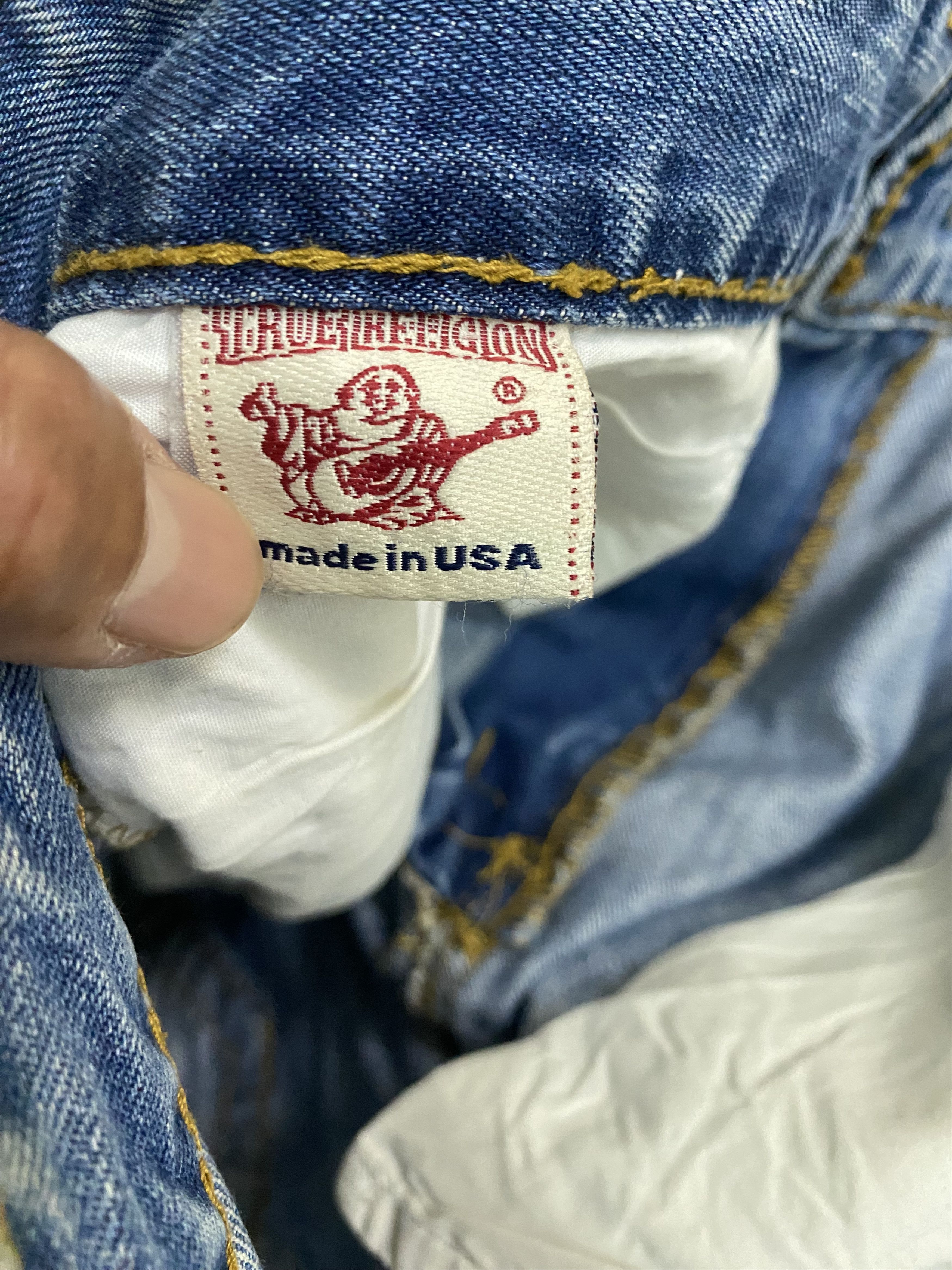 True Religion True Religion Billy Supert Jeans Size US 34 / EU 50 - 6 Thumbnail